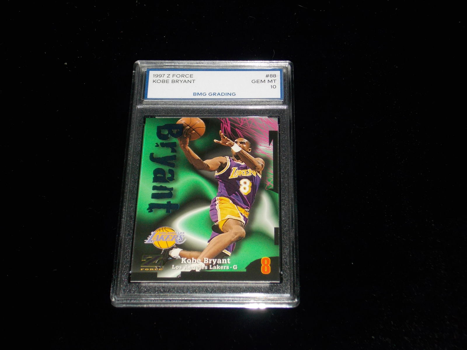 1997 Z Force, Kobe Bryant, GEM MT 10 (1 of 1)