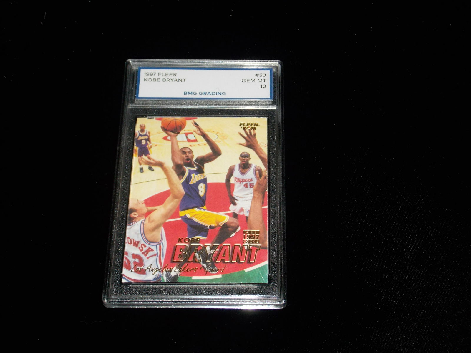 1997 Fleer, Kobe Bryant, GEM MT 10 (1 of 1)
