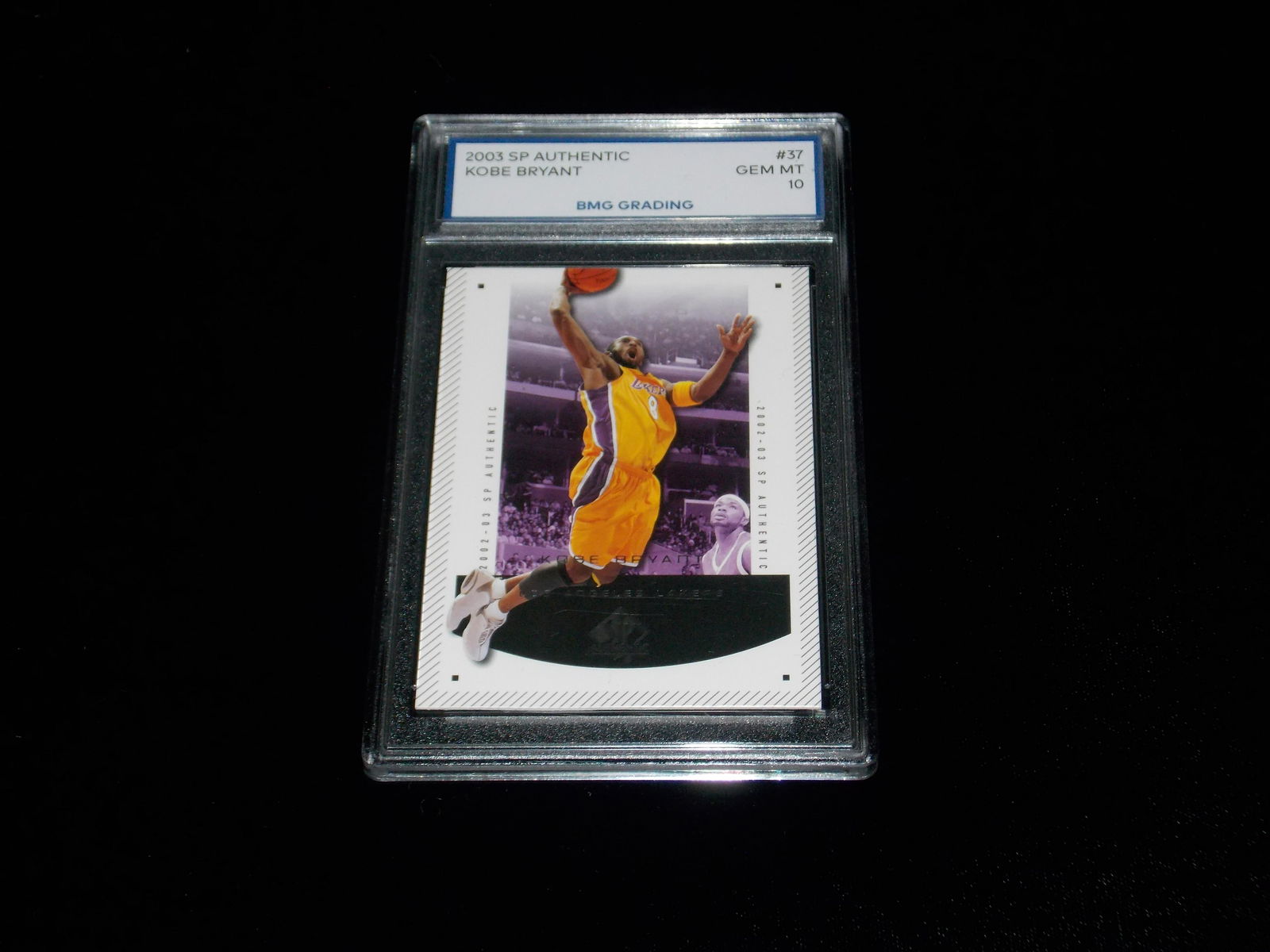 Kobe Bryant, 2003 SP Authentic, GEM MT 10 (1 of 1)