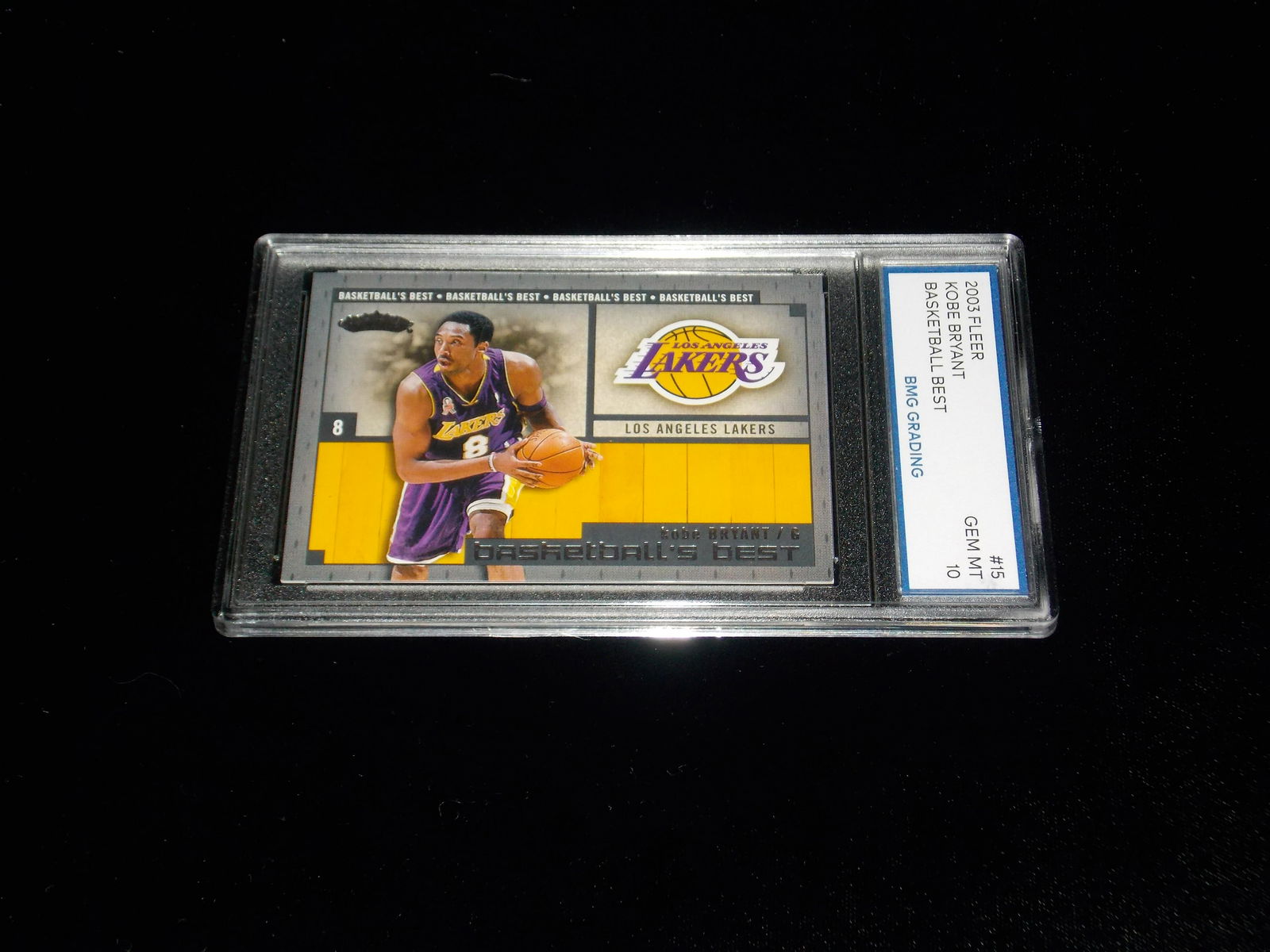2003 Fleer, Kobe Bryant, GEM MT 10 (1 of 1)
