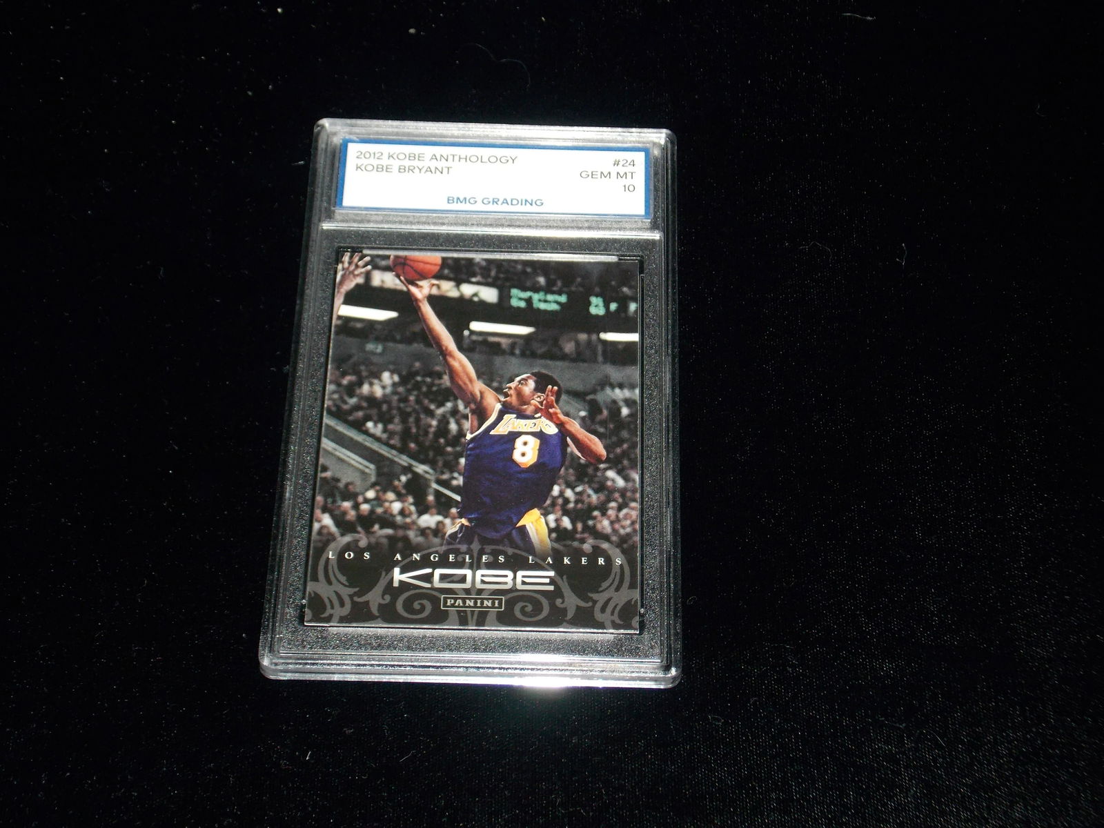 2012 Kobe Anthology, KOBE BRYANT, GEM MT 10 (1 of 1)