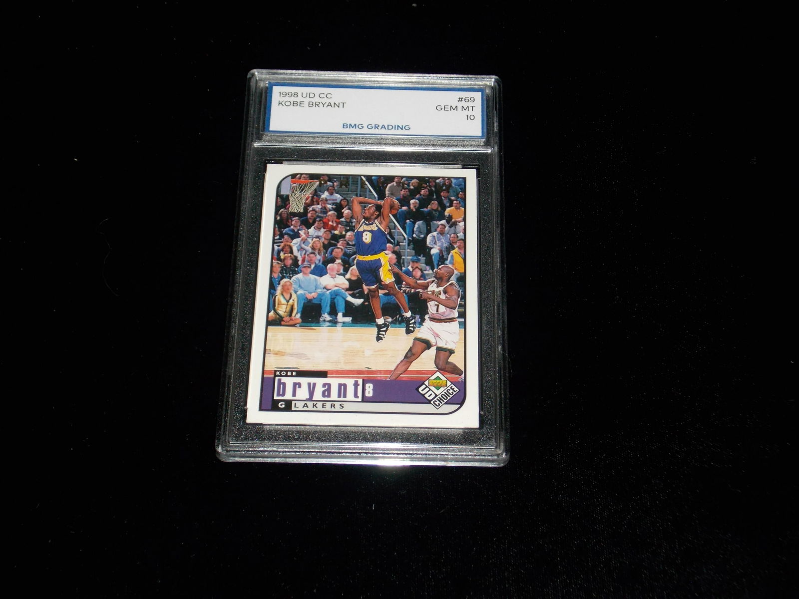 KOBE BRYANT, 1998 UD CC, GEM MT 10 (1 of 1)