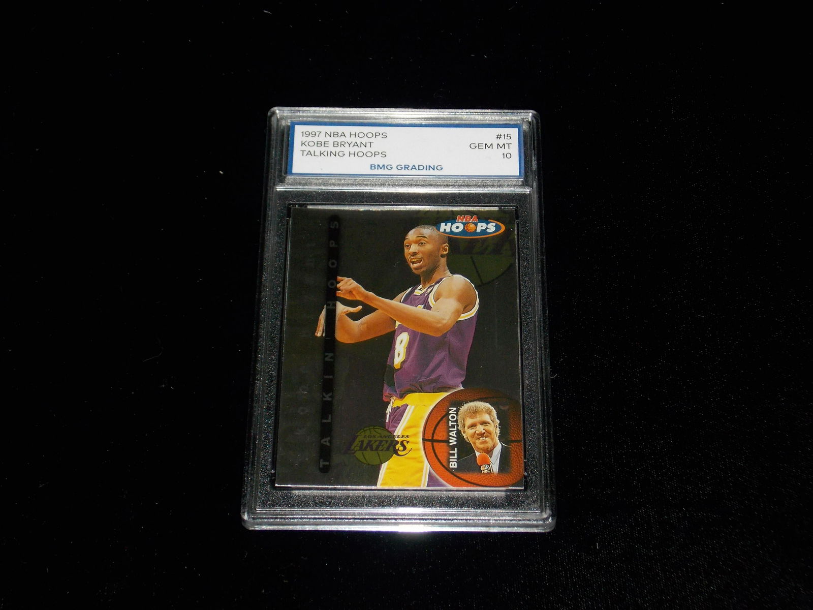 1997 NBA Hoops, KOBE BRYANT, GEM MT 10 (1 of 1)