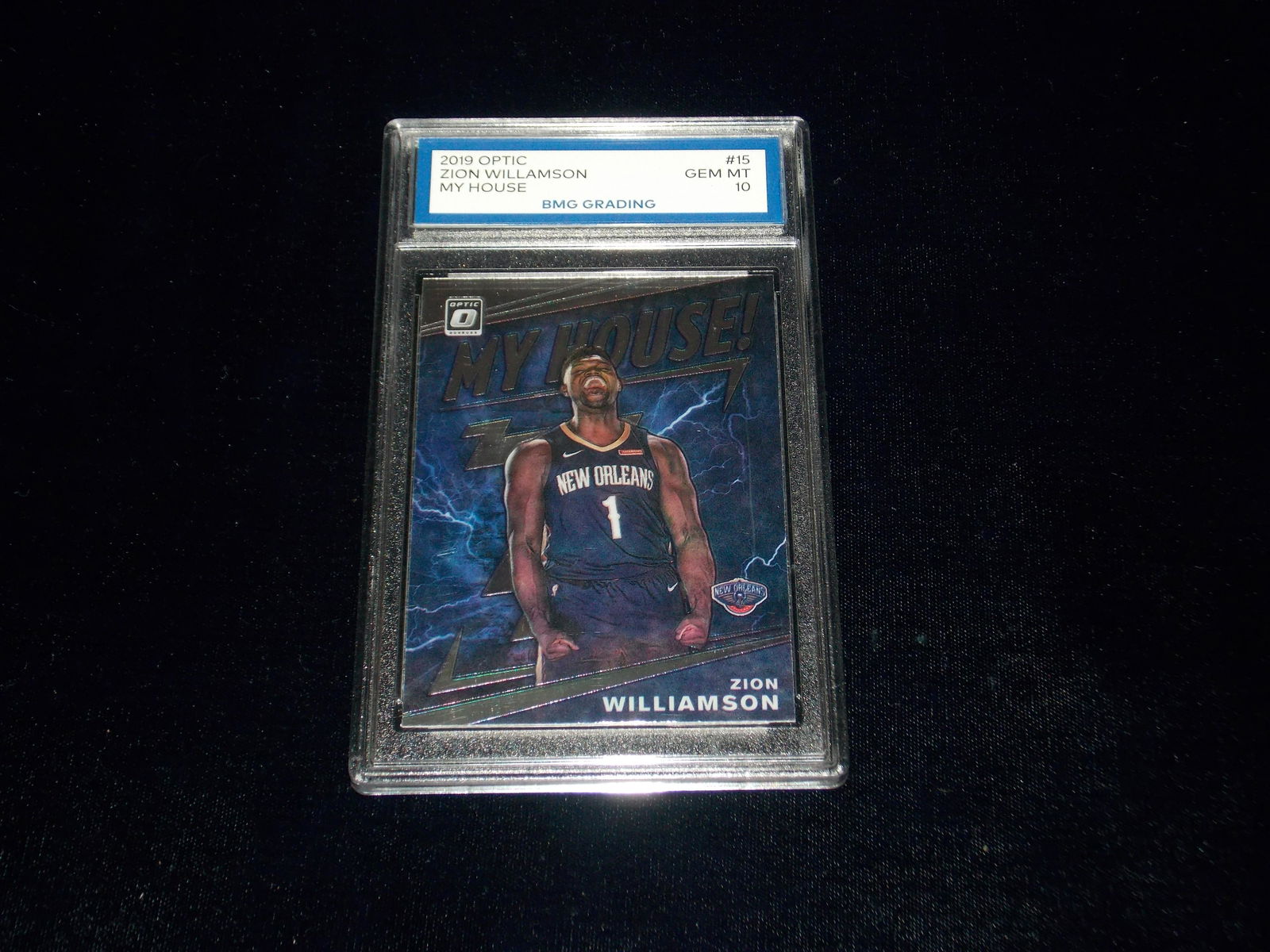 2019 Optic, ZION WILLIAMSON, GEM MT 10 (1 of 1)