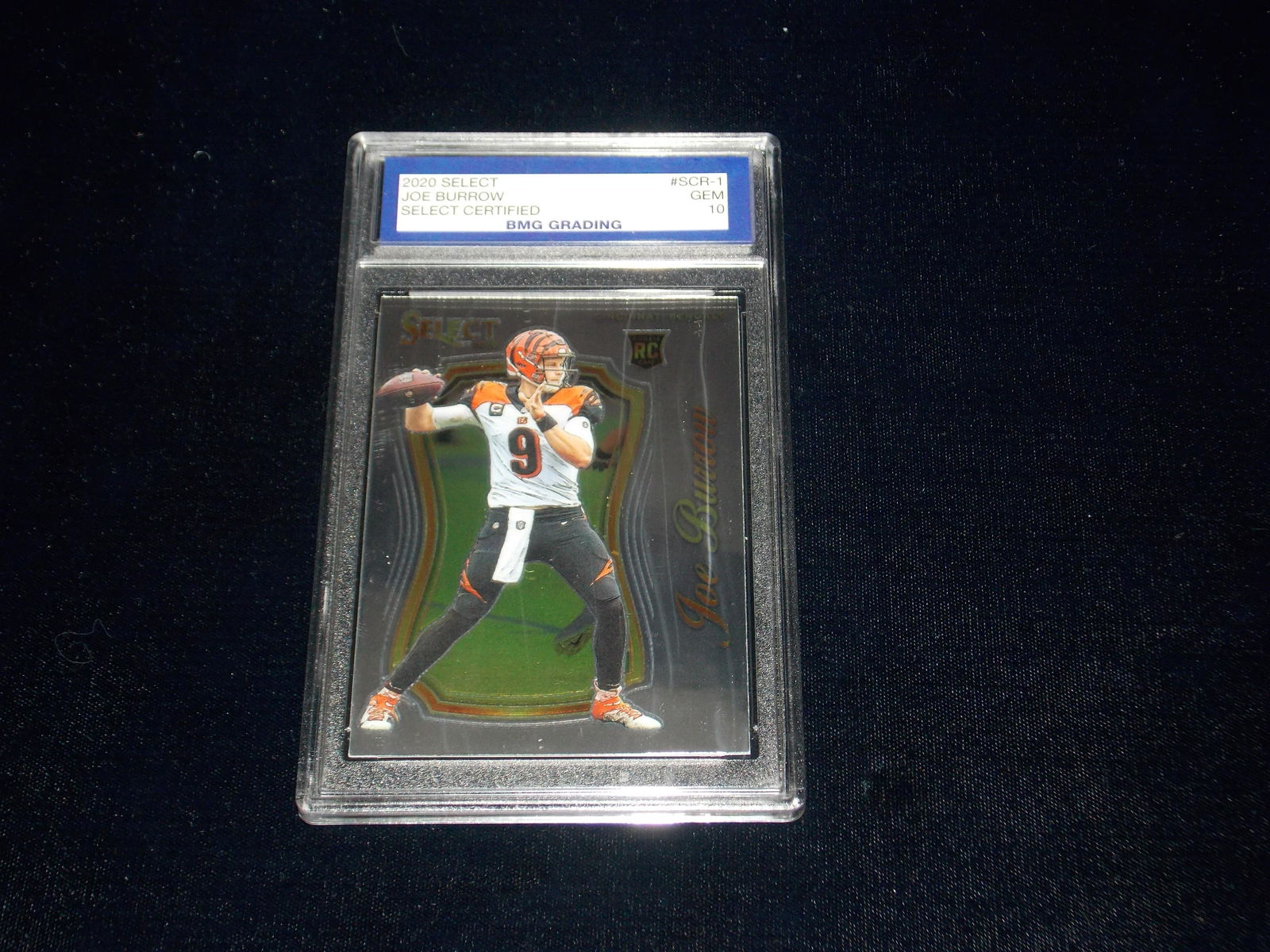 2020 Select, Joe Burrow, GEM MT 10 (1 of 1)