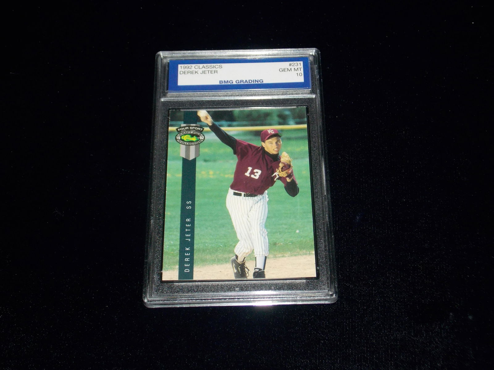 DEREK JETER, 1992 Classic, GEM MT 10 (1 of 1)
