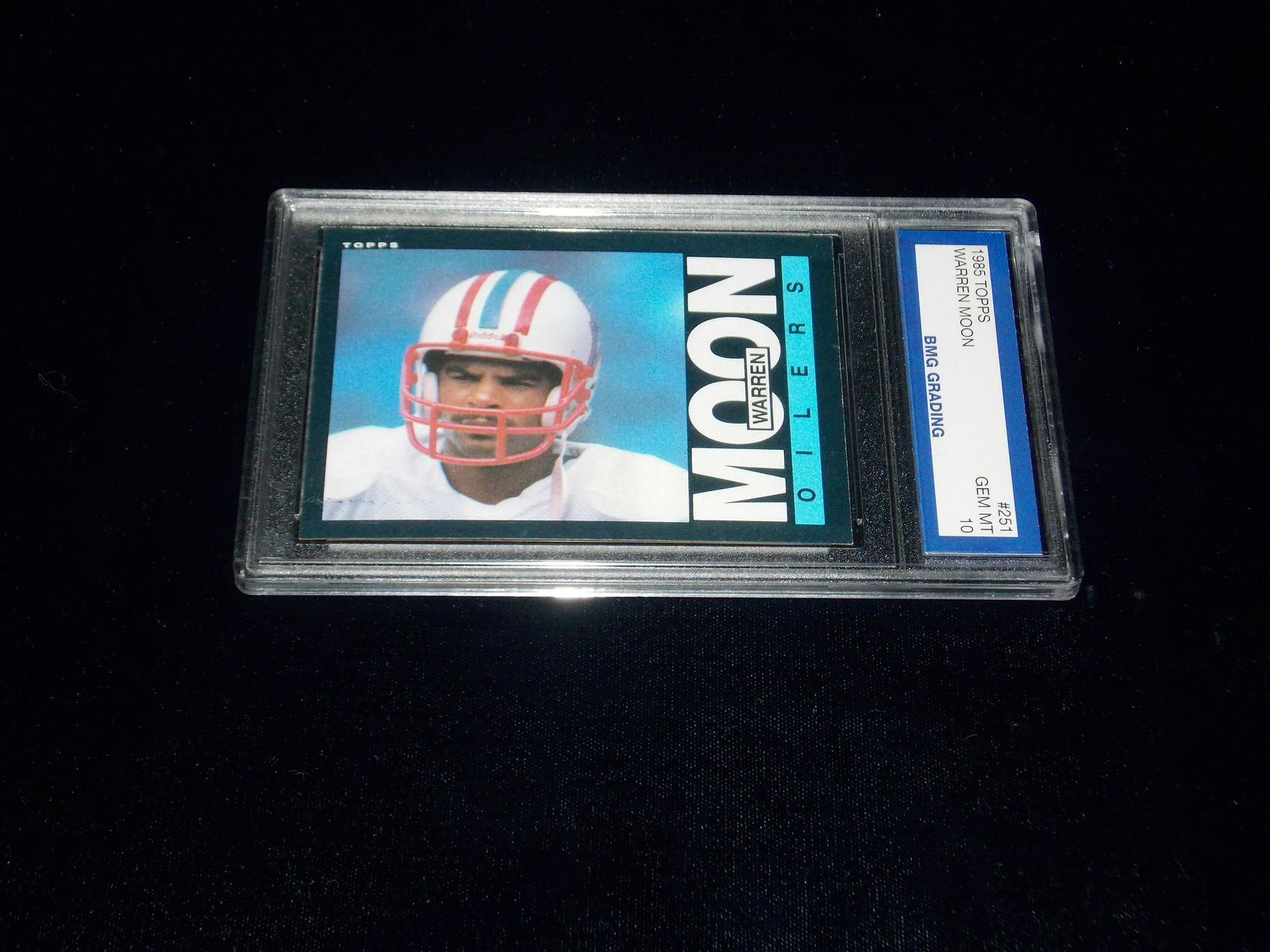 WARREN MOON, 1985 Topps, GEM MT 10 (1 of 1)