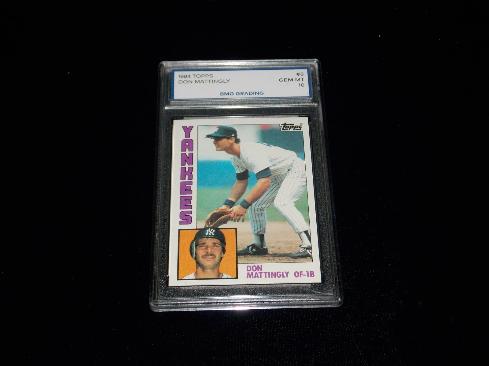 DON MATTINGLY, GEM MT 10, 1984 Topps: GEM MT 10