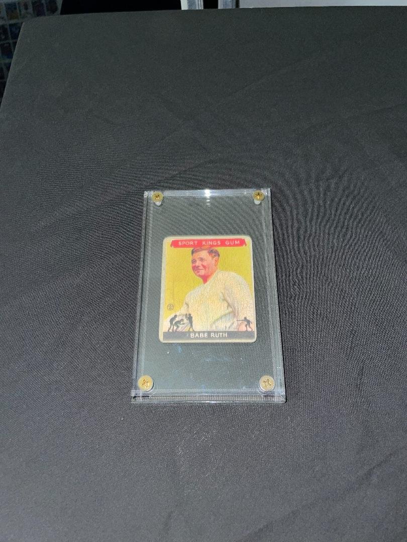 1933 Goudey Sport Kings, BABE RUTH (1 of 2)