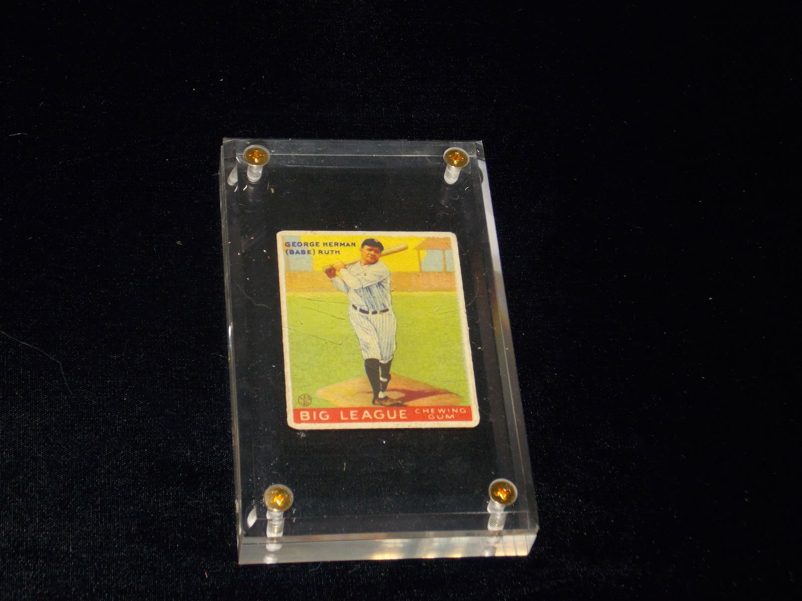1933 Goudey, BABE RUTH (1 of 2)