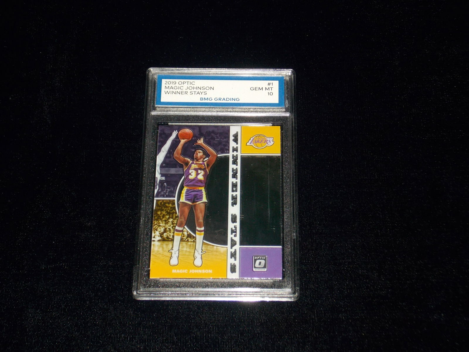 2019 Optic, MAGIC JOHNSON, GEM MT 10 (1 of 1)