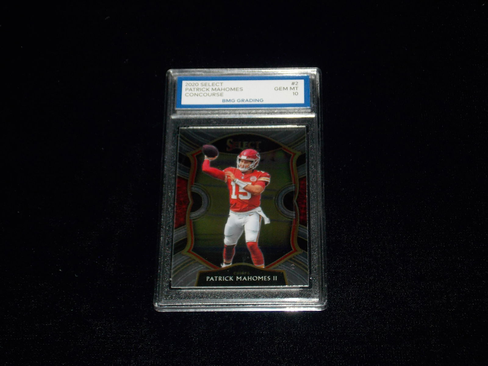 PATRICK MAHOMES, 2020 Select, GEM MT 10 (1 of 1)