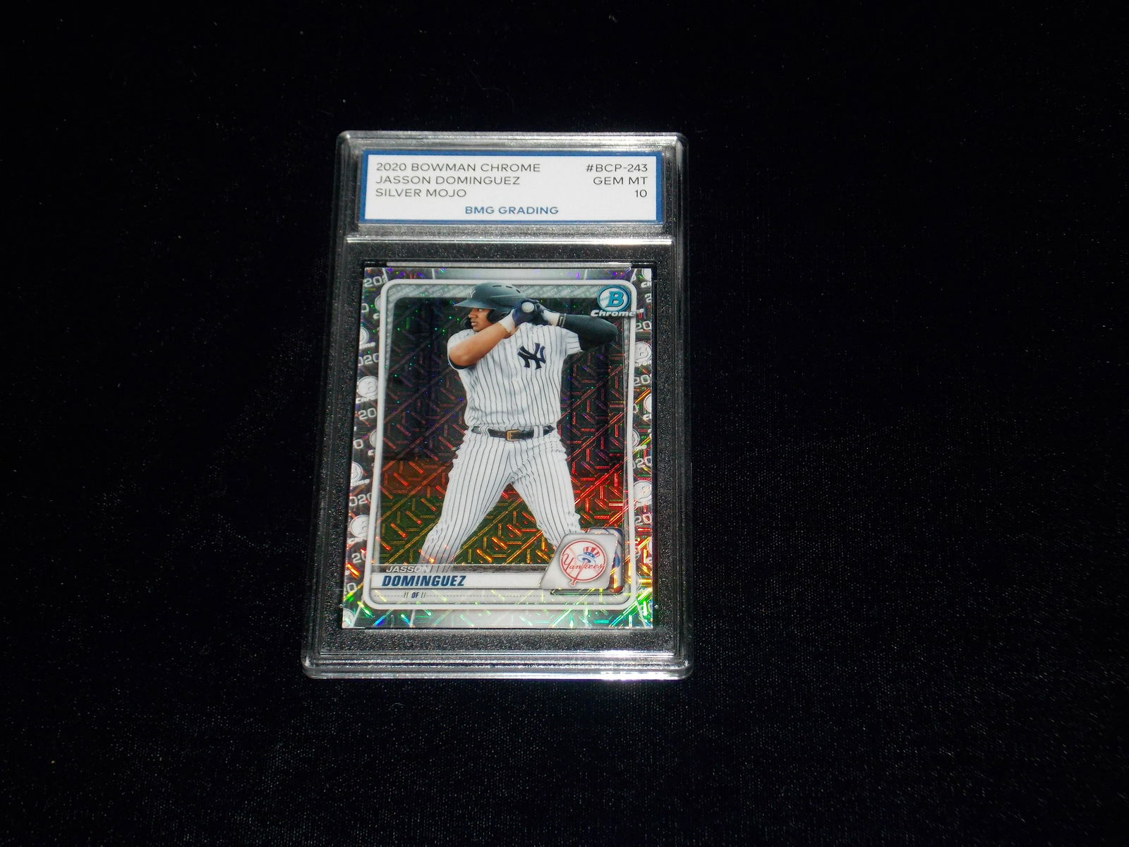 JASSON DOMINGUEZ, 2021 Bowman Chrome, GEM MT 10 (1 of 1)