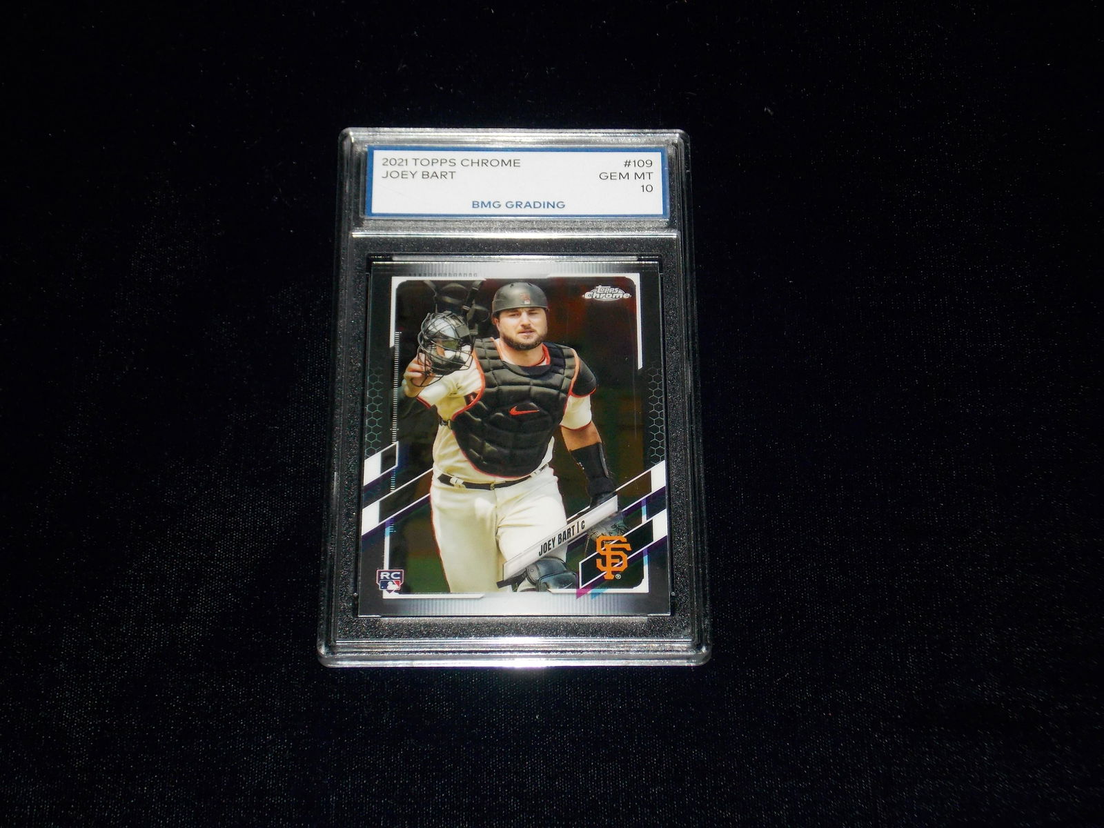 Joey BART, 2021 Topps Chrome, GEM MT 10 (1 of 1)