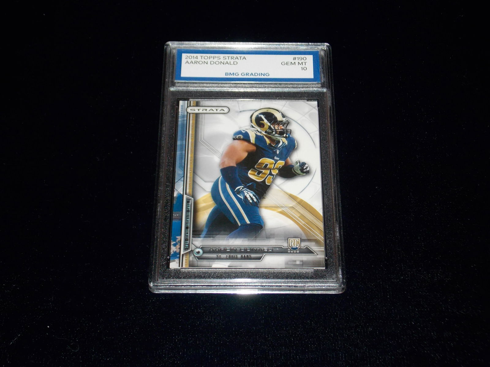 AARON DONALD, 2014 Topps Strata, GEM MT 10 (1 of 1)