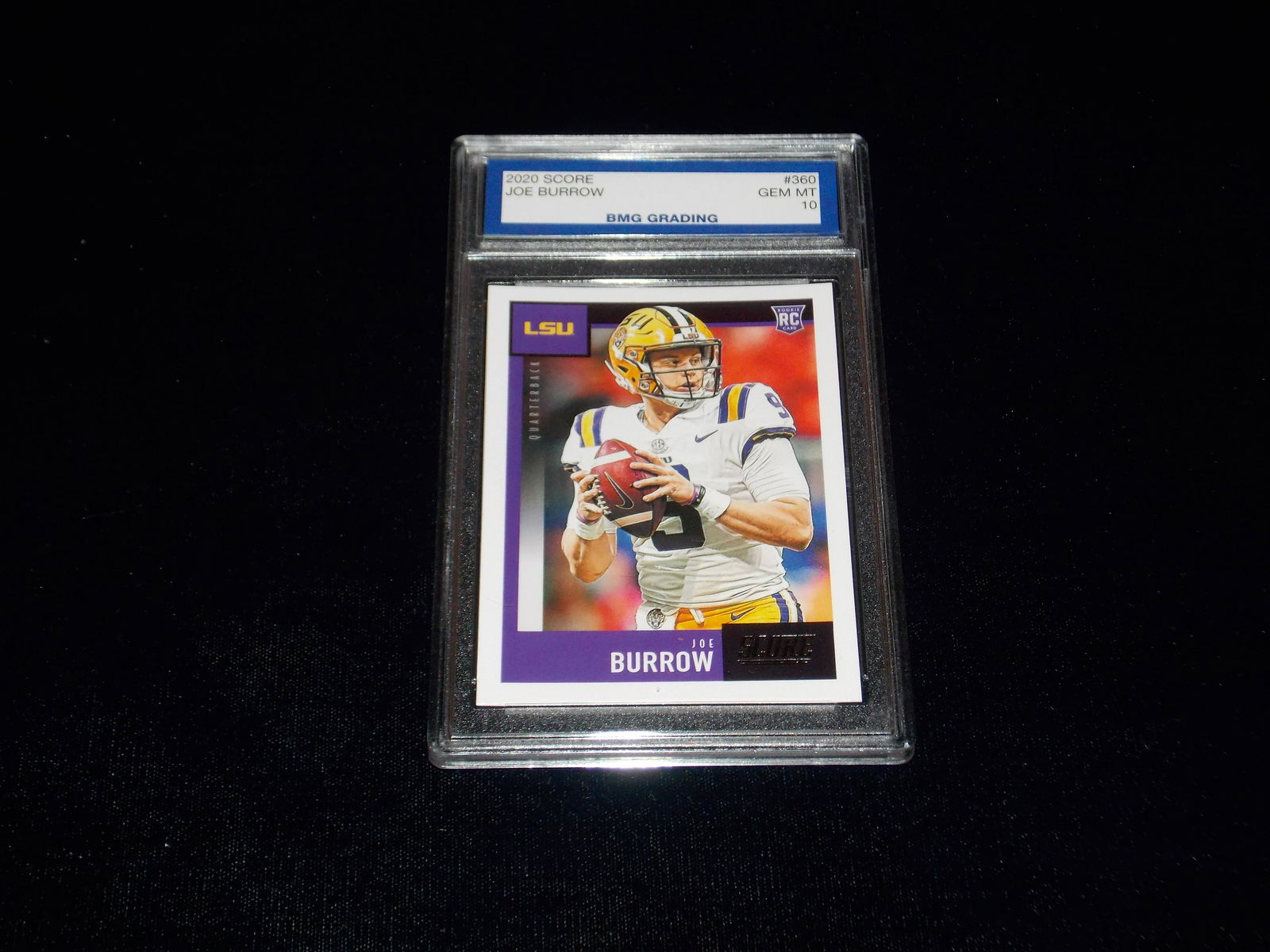 2020 Score, JOE BURROW, GEM MT 10 (1 of 1)