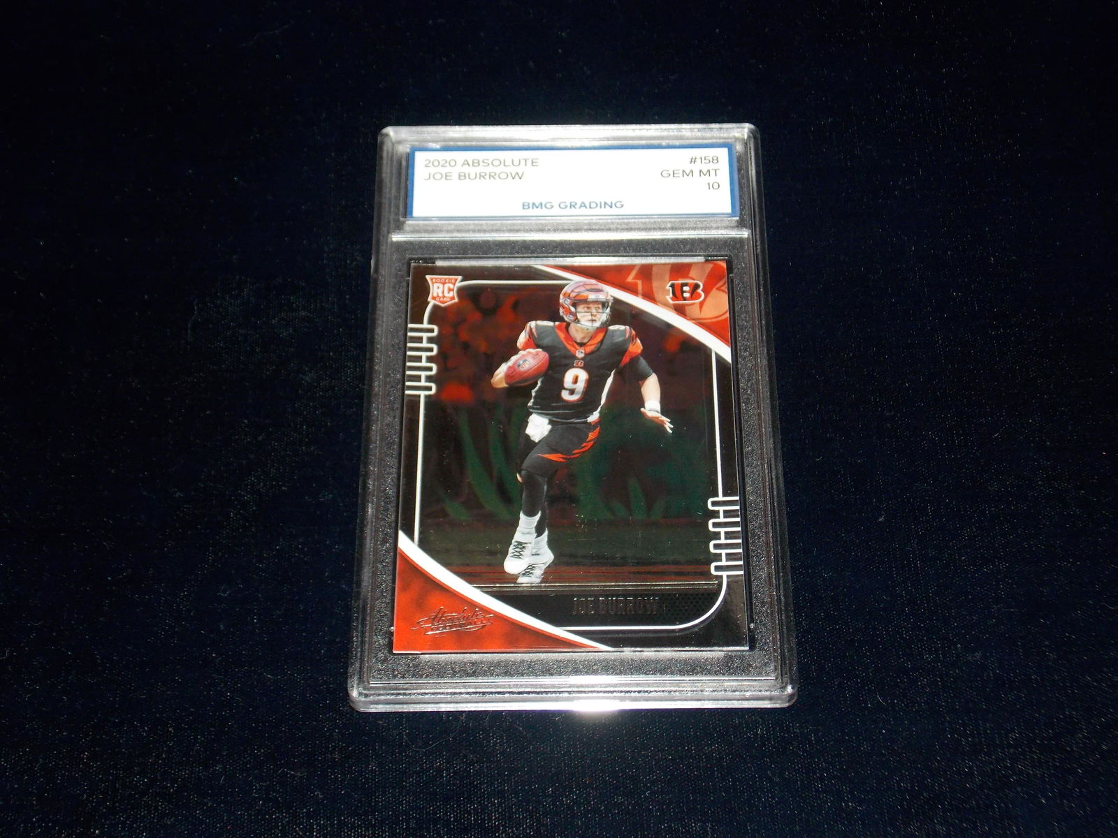 JOE BURROW, 2020 Absolute, GEM MT 10 (1 of 1)