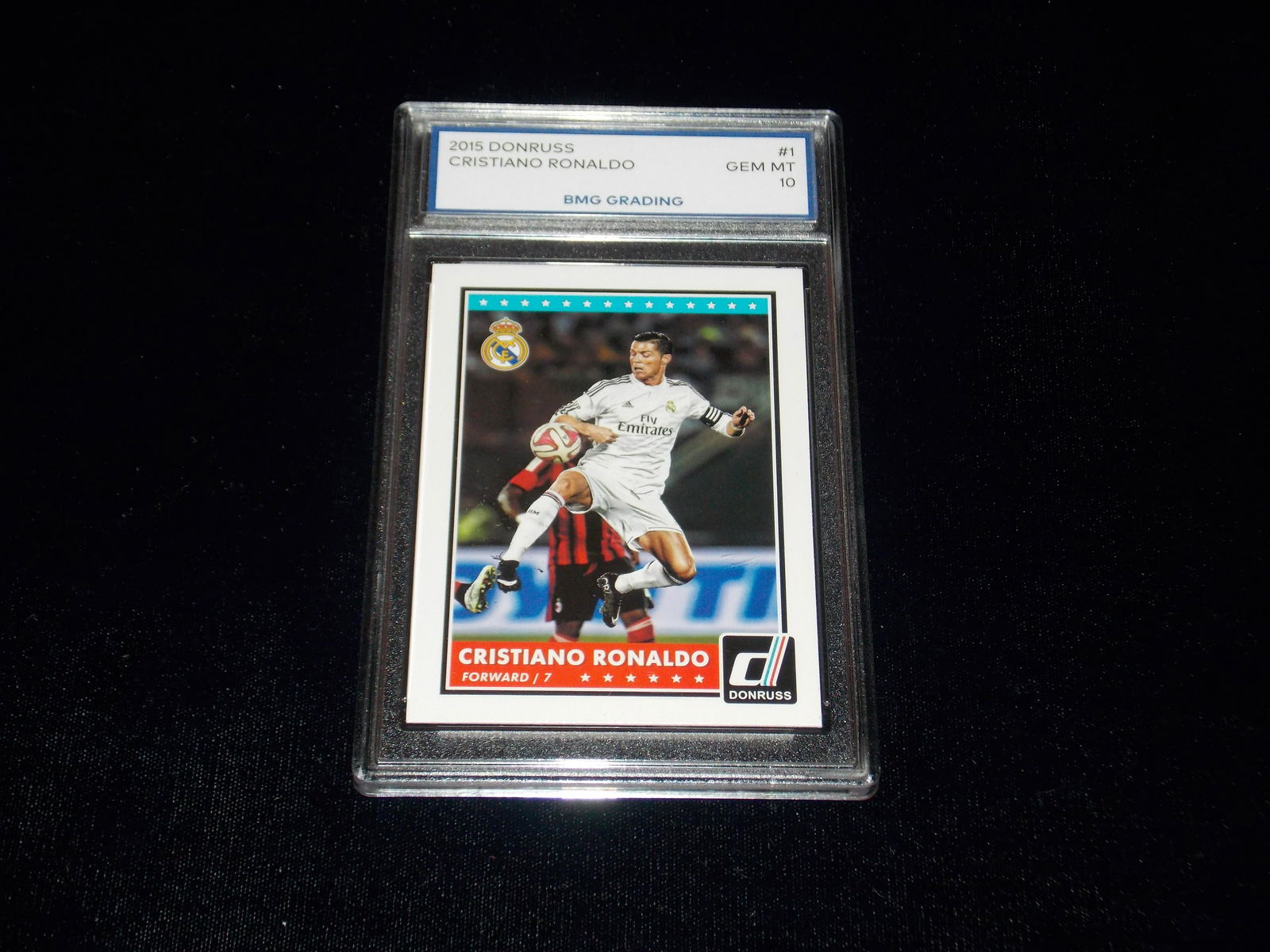 CRISTIANO RONALDO, 2015 Donruss, GEM MT 10 (1 of 1)