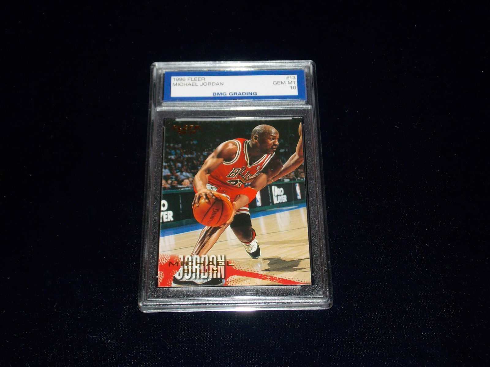 MICHAEL JORDAN, 1996 Fleer, GEM MT 10 (1 of 1)