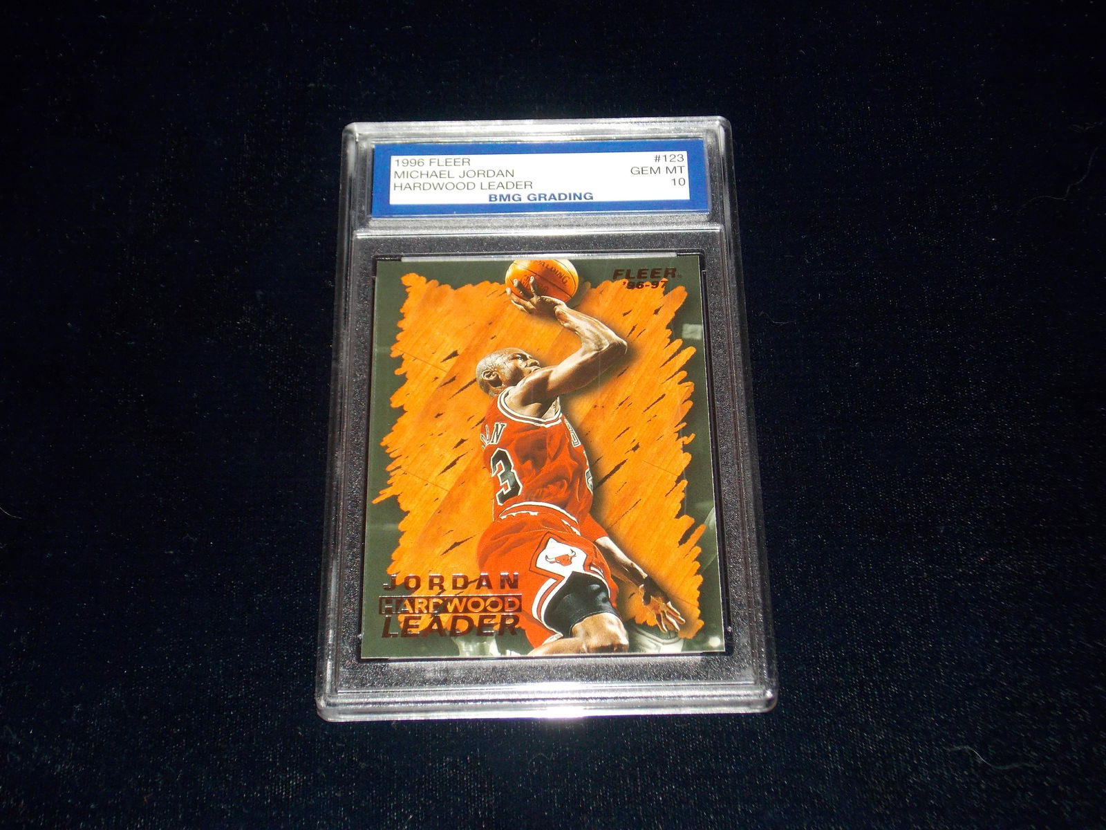 MICHAEL JORDAN, 1996 Fleer, GEM MT 10 (1 of 1)