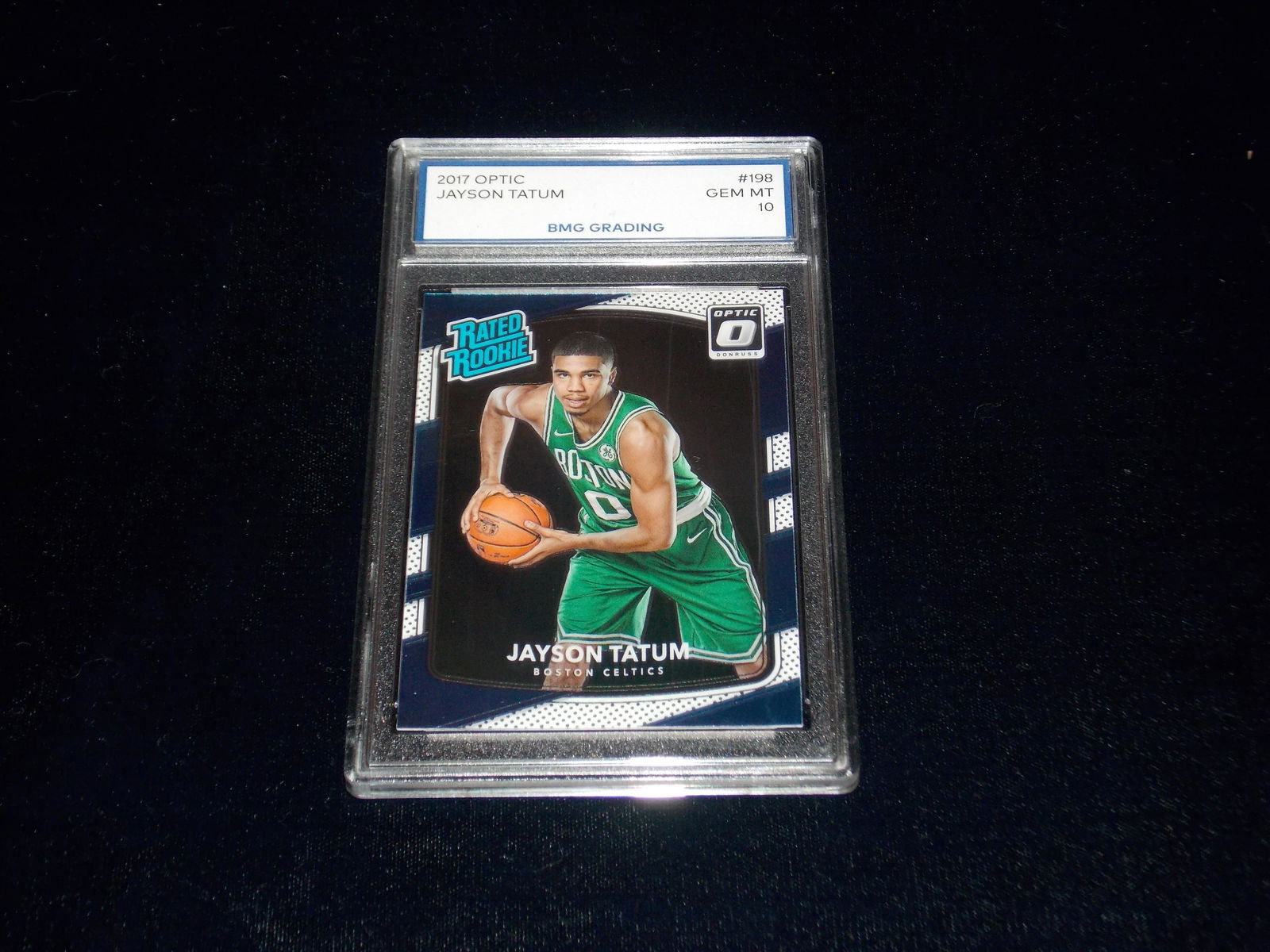 2017 Optic, JAYSON TATUM, GEM MT 10 (1 of 1)