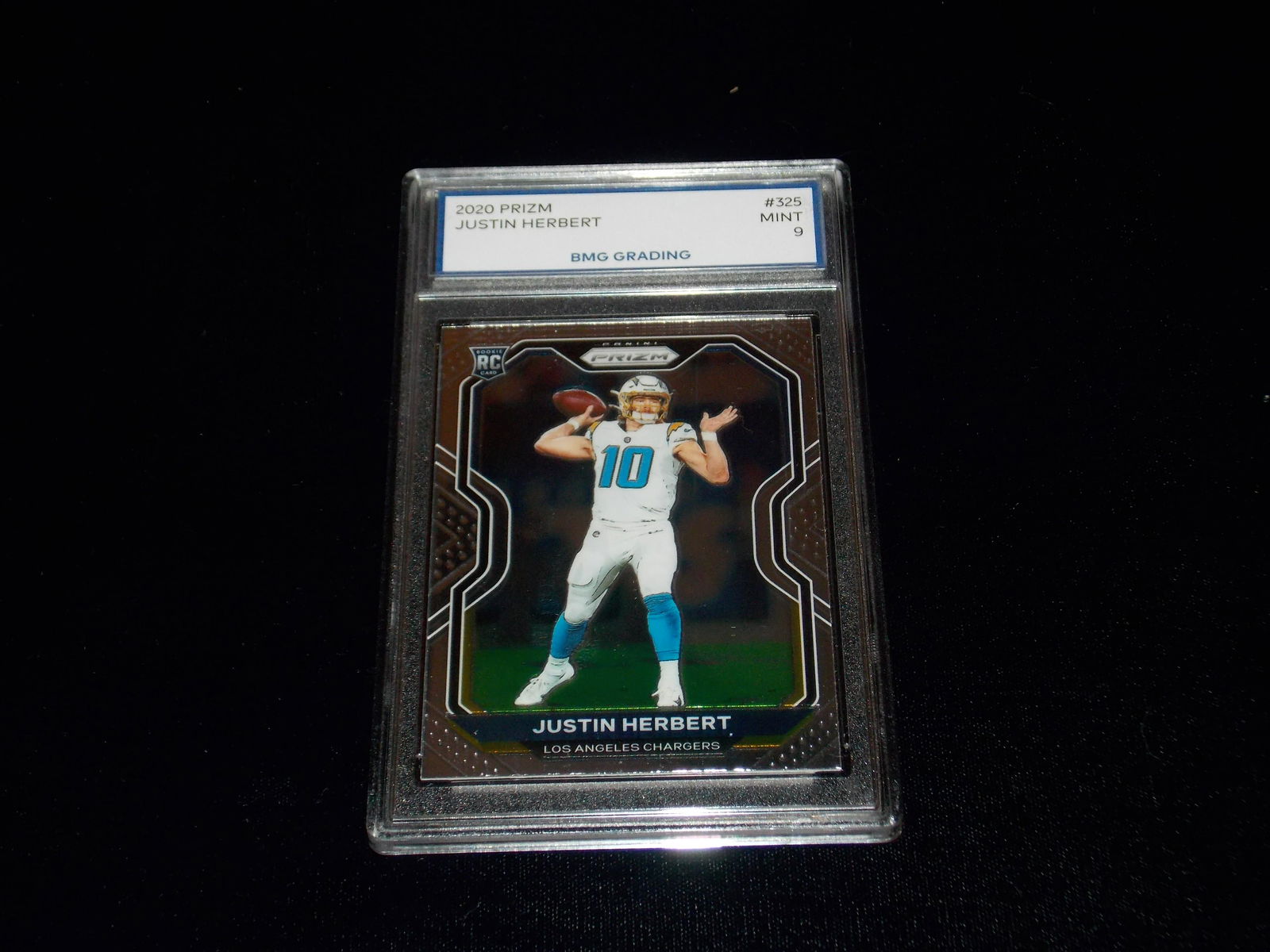 JUSTIN HERBERT, 2020 Prizm, GEM MT 10 (1 of 1)