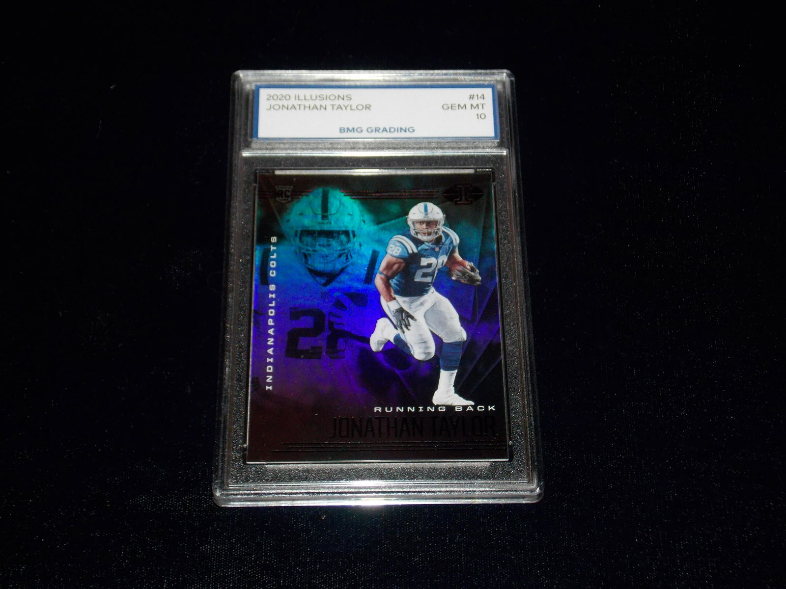 2020 Illusions, JOHNATHAN TAYLOR, GEM MT 10 (1 of 1)