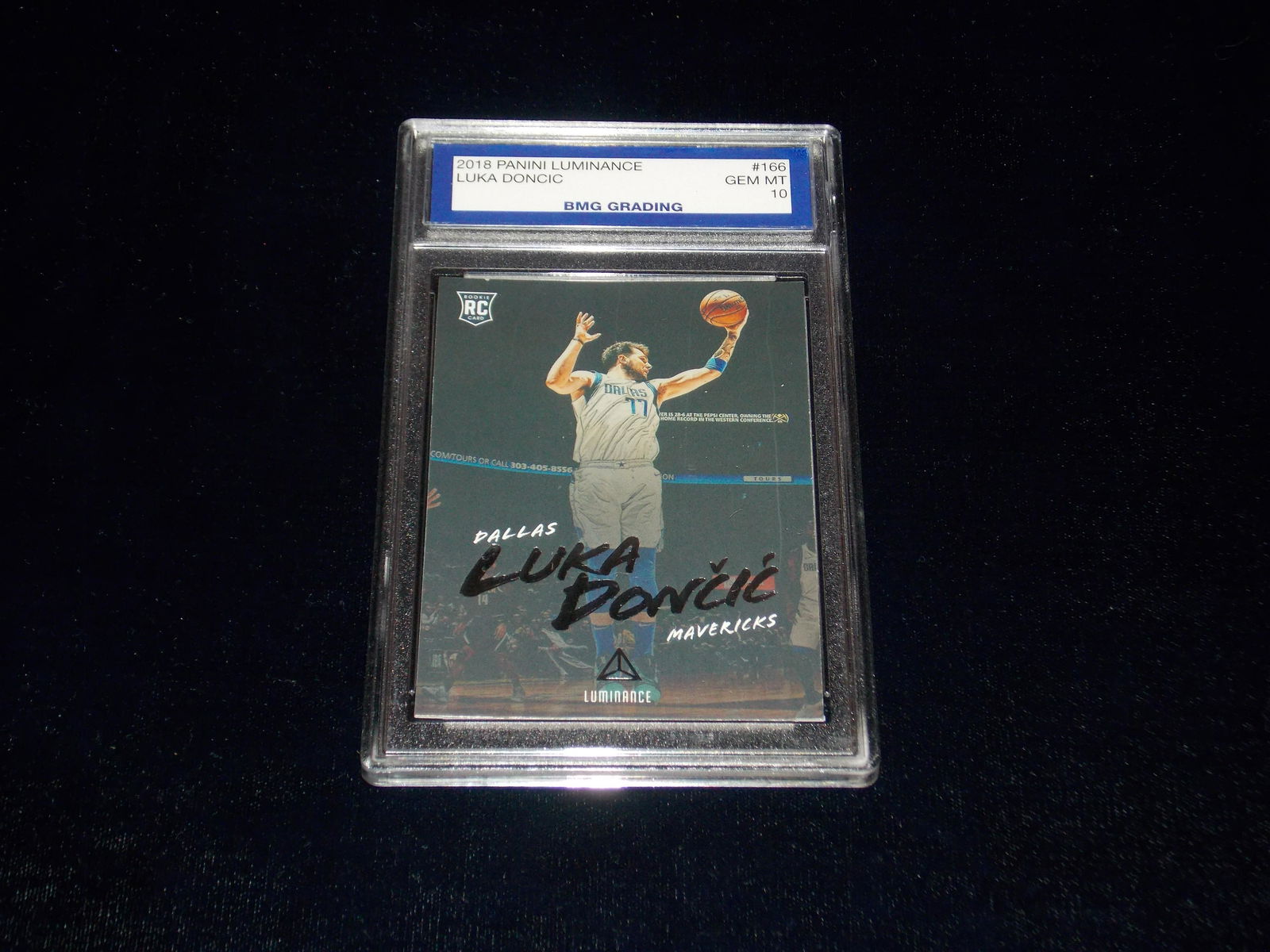 LUKA DONCIC, 2018 Panini Luminance, GEM MT 10 (1 of 1)