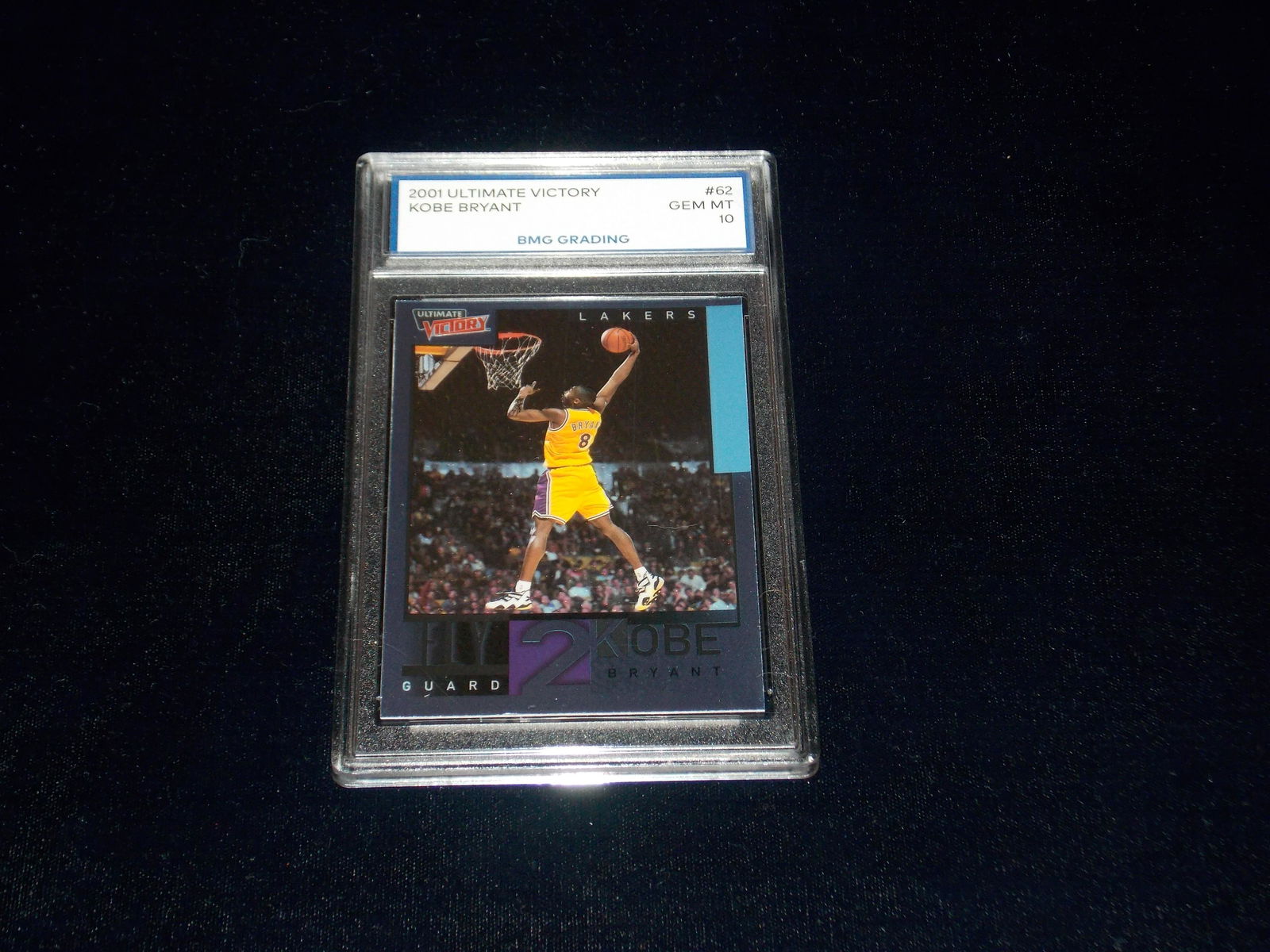 2001 Ultimate Victory, KOBE BRYANT, GEM MT 10 (1 of 1)