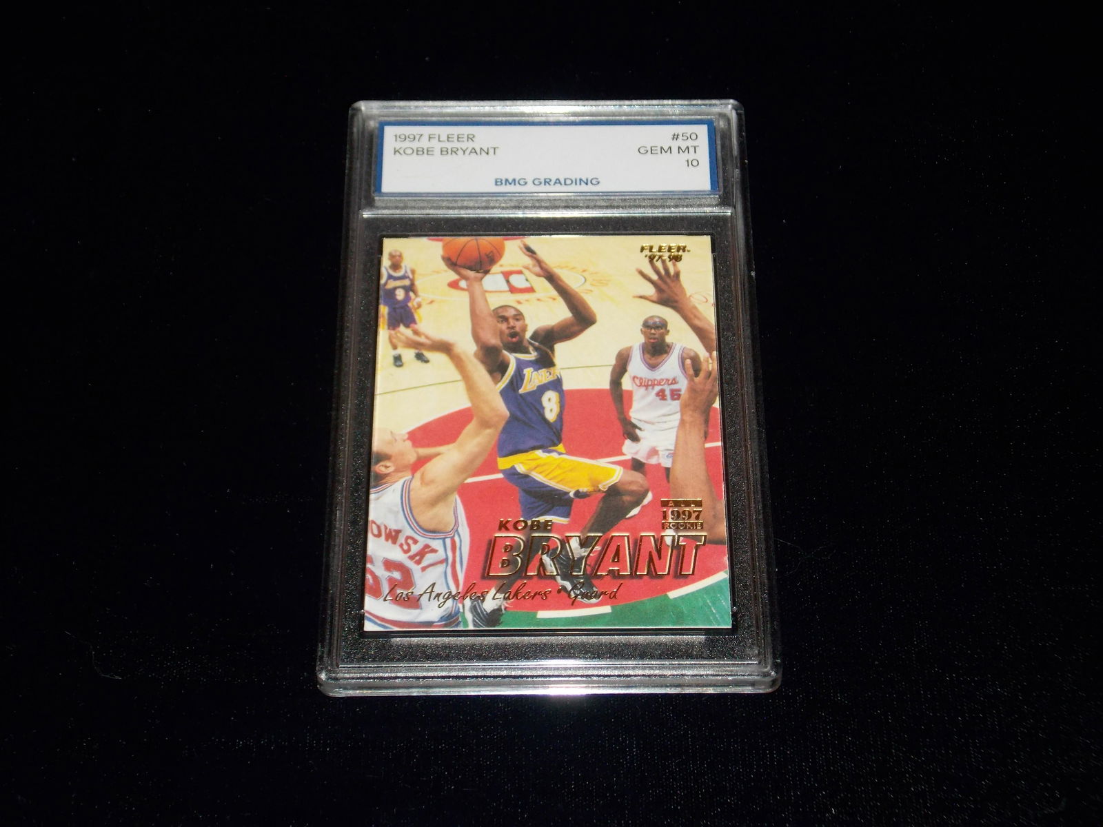 1997 Fleer, KOBE BRYANT, GEM MT 10 (1 of 1)