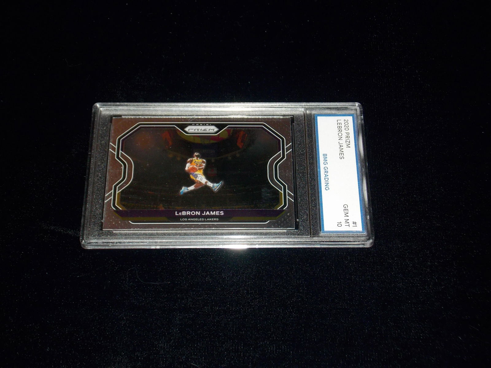 2020 Prizm, LEBRON JAMES, GEM MT 10 (1 of 1)