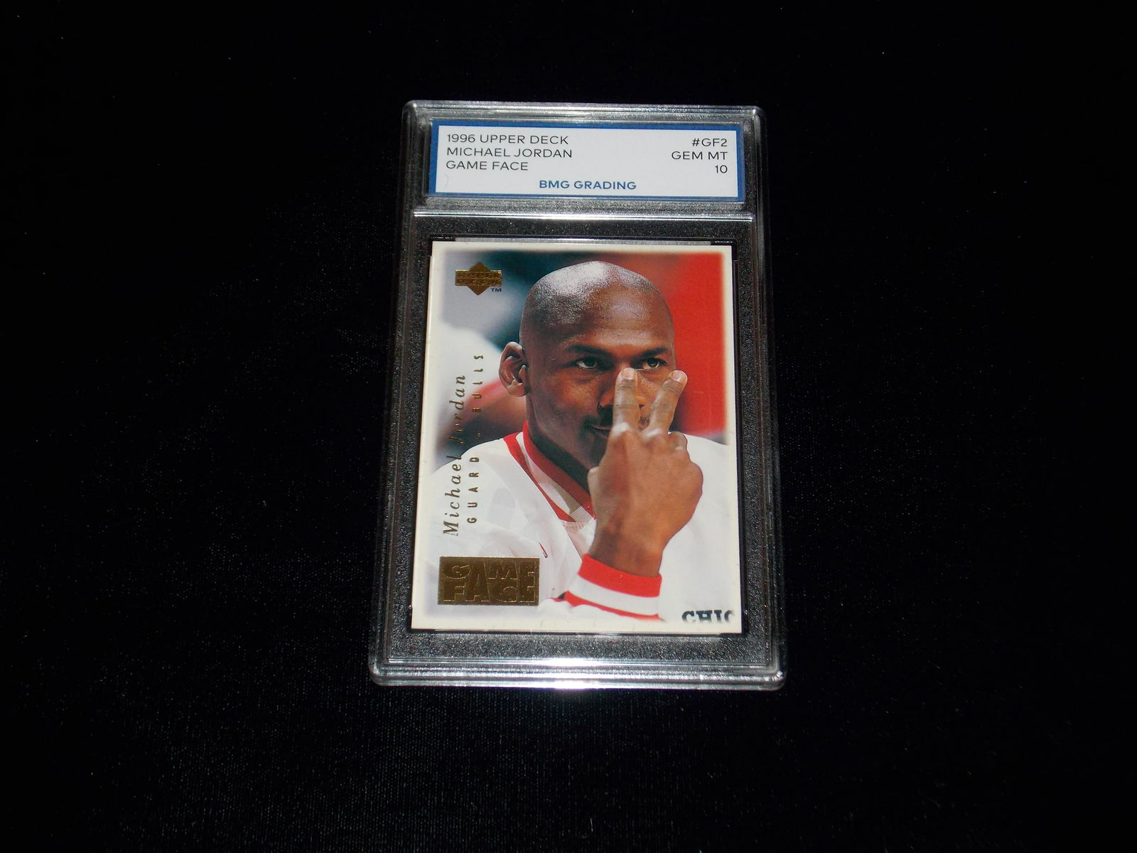 MICHAEL JORDAN, 1996 Upper Deck, GEM MT 10 (1 of 1)