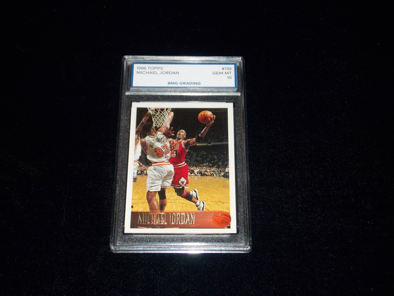 MICHAEL JORDAN, 1996 Topps, GEM MT 10 (1 of 1)