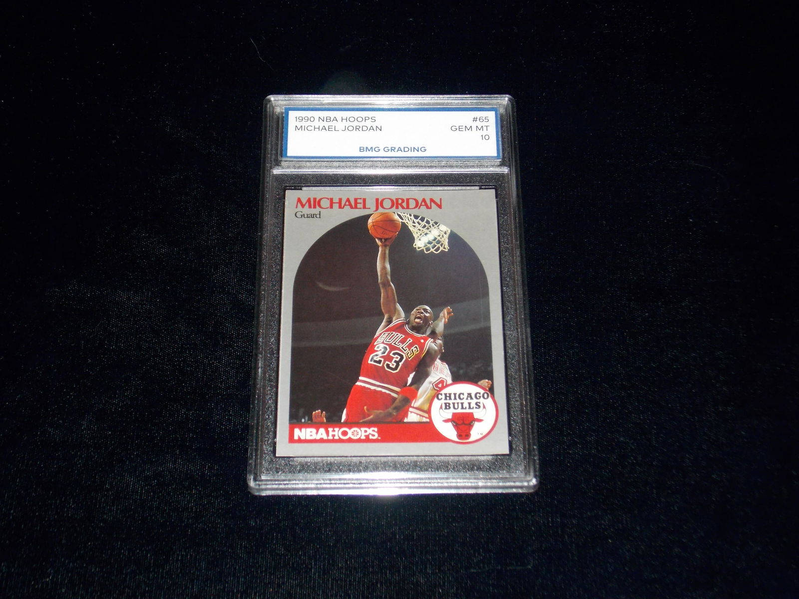 MICHAEL JORDAN, 1990 NBA Hoops, GEM MT 10 (1 of 1)