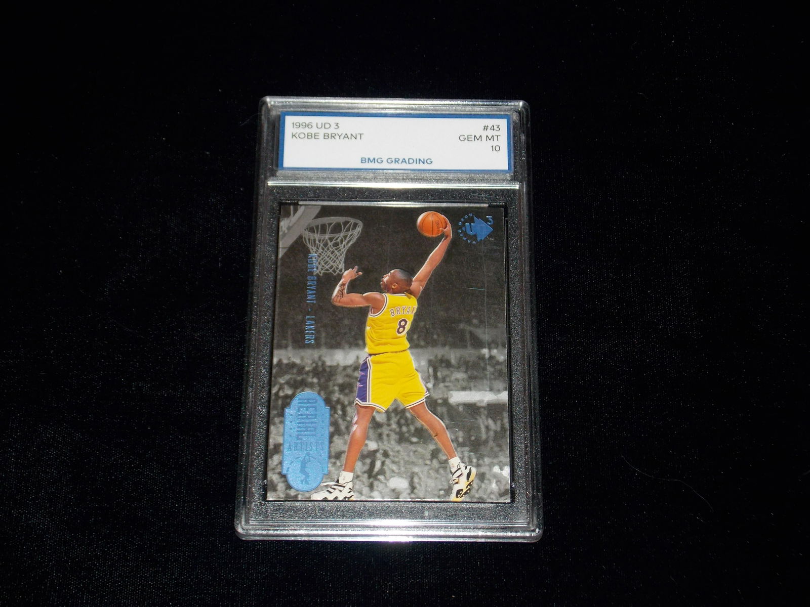 1996 UD 3, KOBE BRYANT, GEM MT 10 (1 of 1)