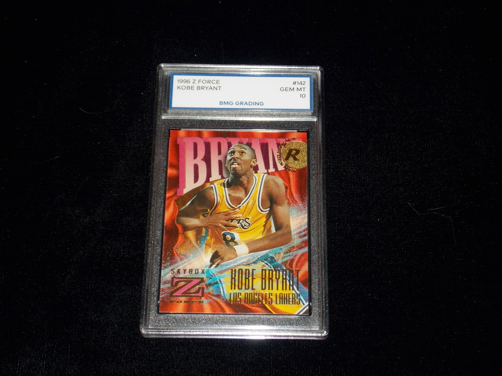 KOBE BRYANT, 1996 Z Force, GEM MT 10 (1 of 1)