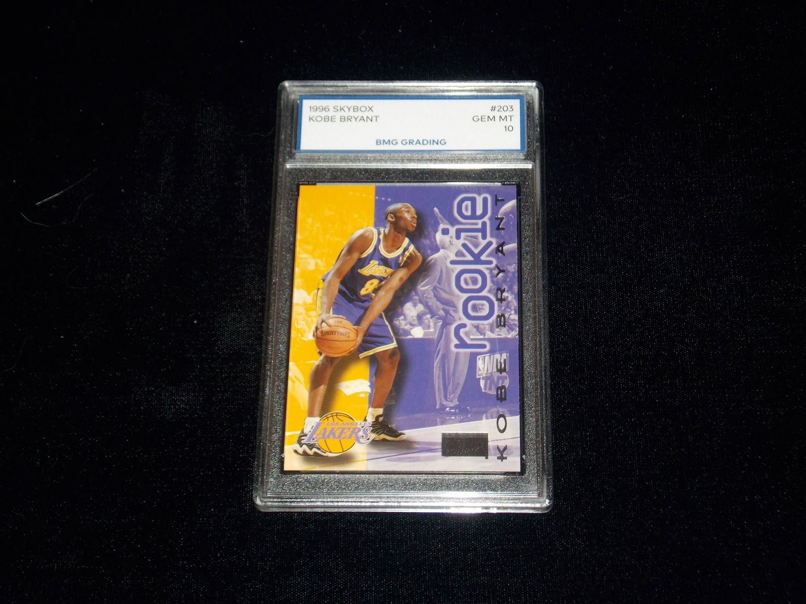 KOBE BRYANT, 1996 Skybox, GEM MT 10 (1 of 1)