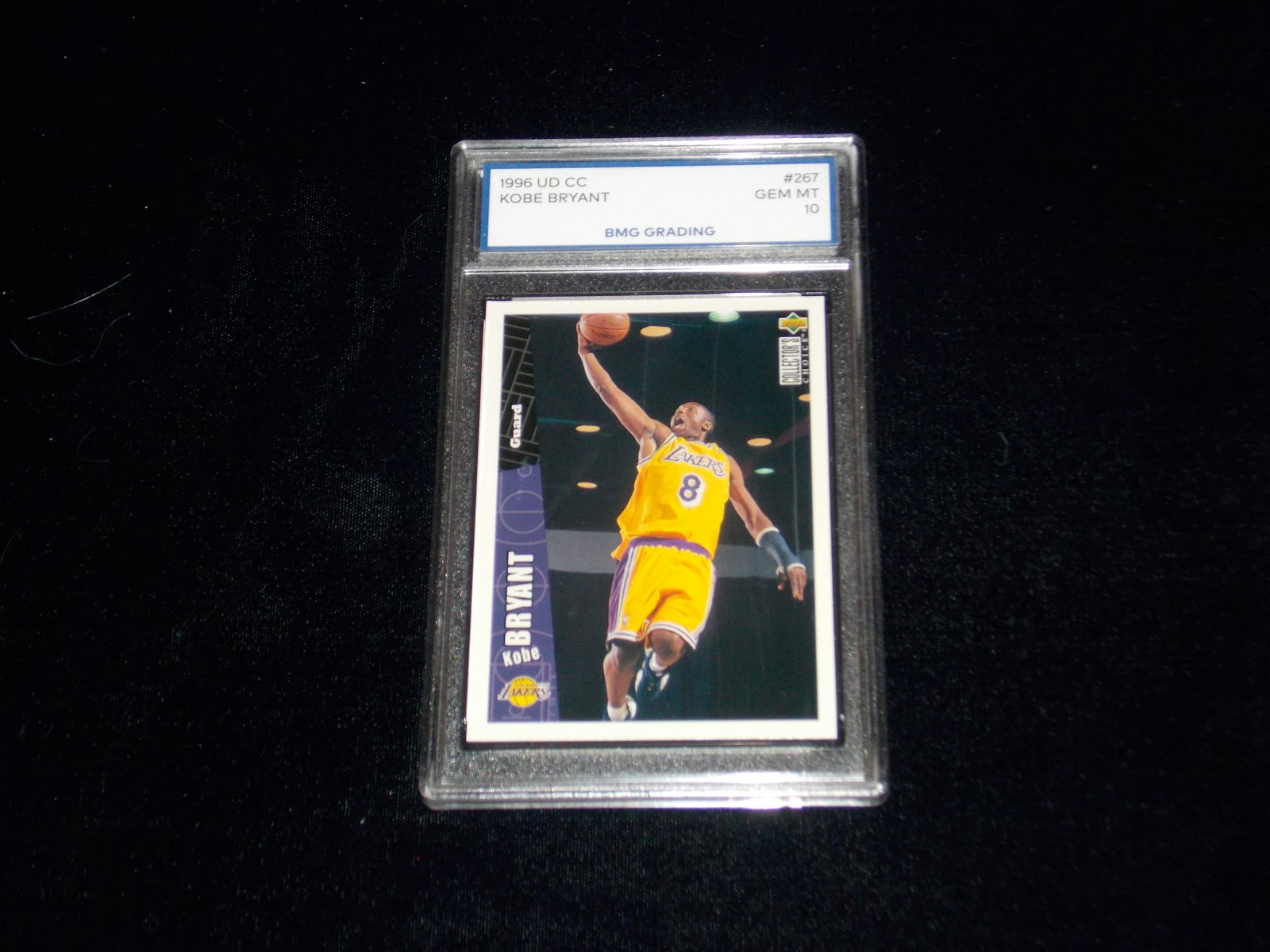 KOBE BRYANT, 1996 UD CC, GEM MT 10 (1 of 1)