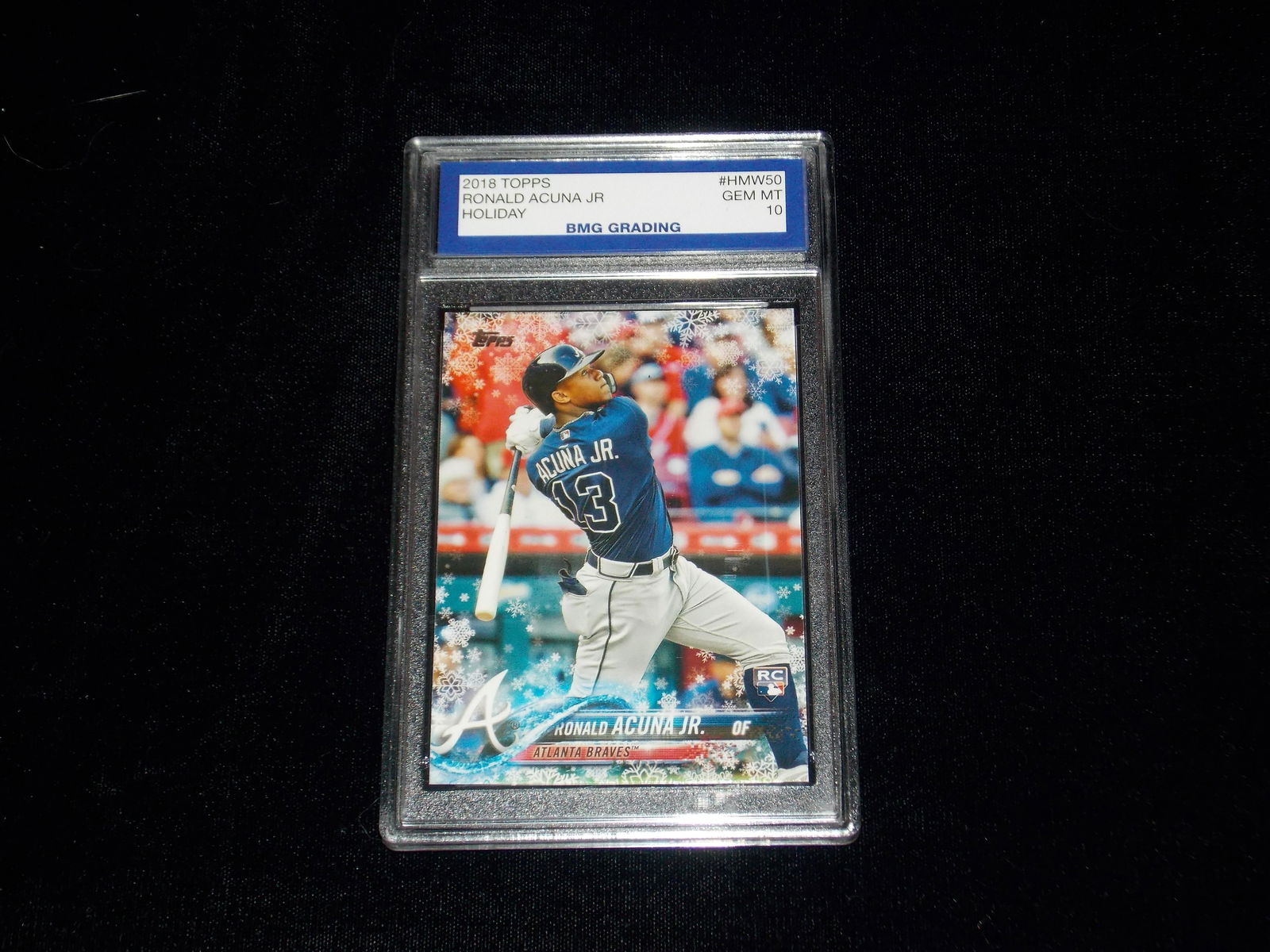 RONALD ACUNA JR, 2018 Topps, GEM MT 10 (1 of 1)