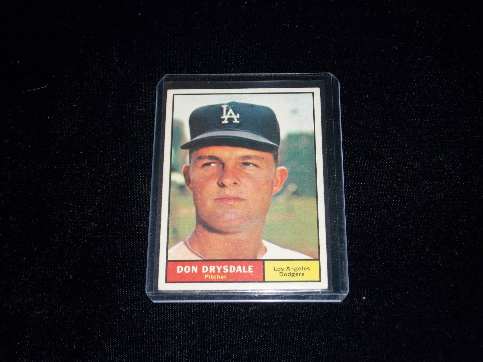 1961 Topps, DON DRYSDALE, Dodgers: 1961 Topps