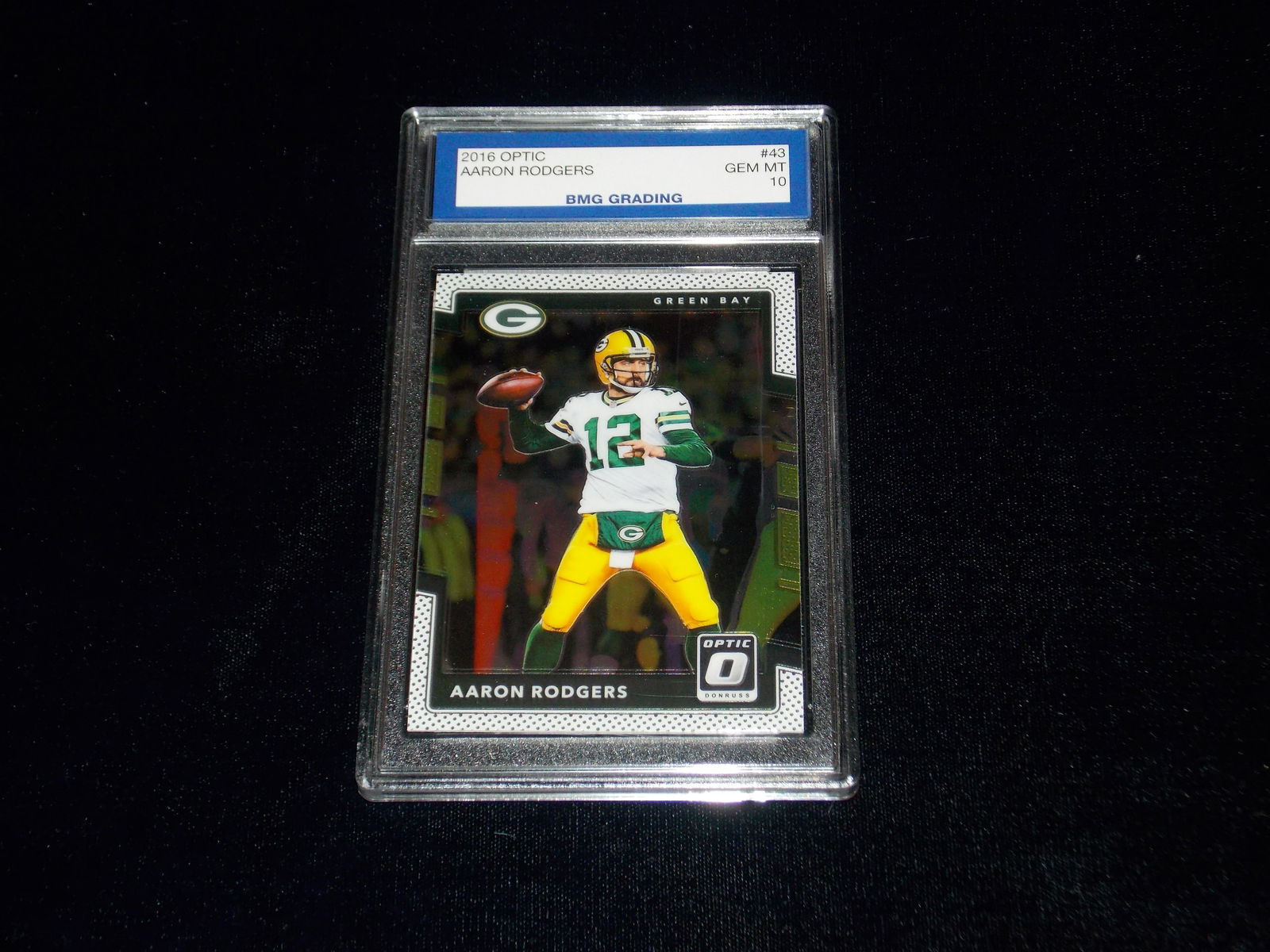 2016 Optic AARON RODGERS, GEM MT 10 (1 of 1)