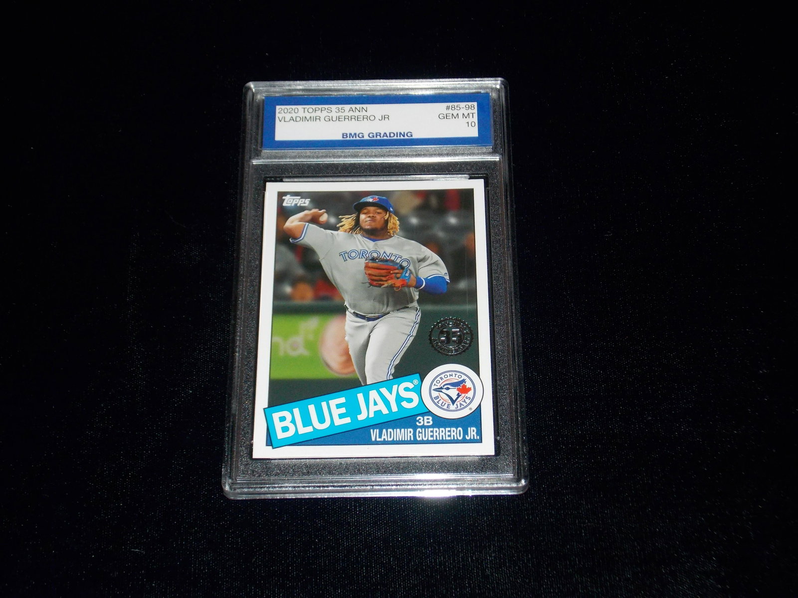 VLADIMIR GUERRERO JR, 2020 Topps 35 Ann: GEM MT 10