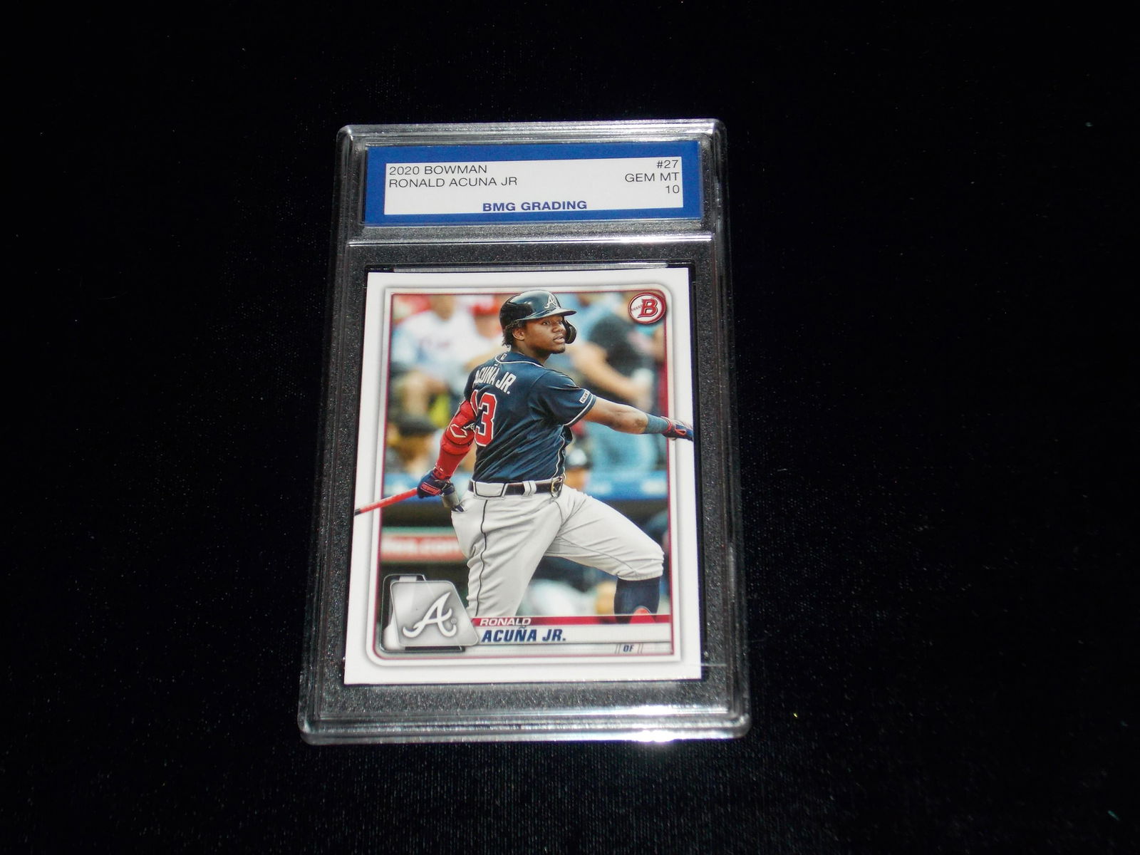 2020 Bowman, RONALD ACUNA JR, GEM MT 10 (1 of 1)