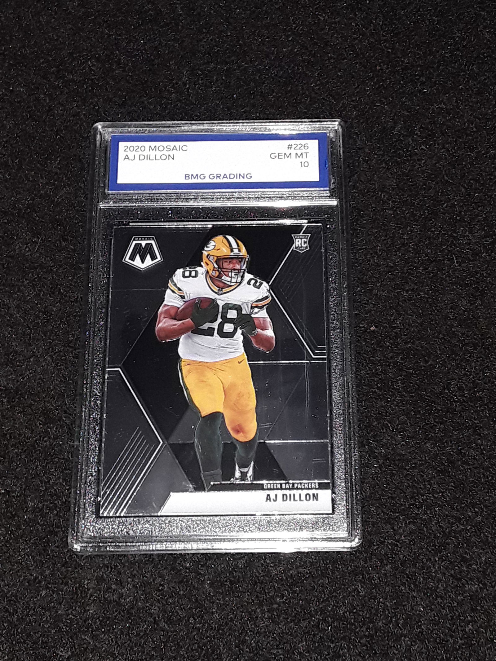 AJ DILLON, 2020 Mosaic, GEM MT 10 (1 of 1)