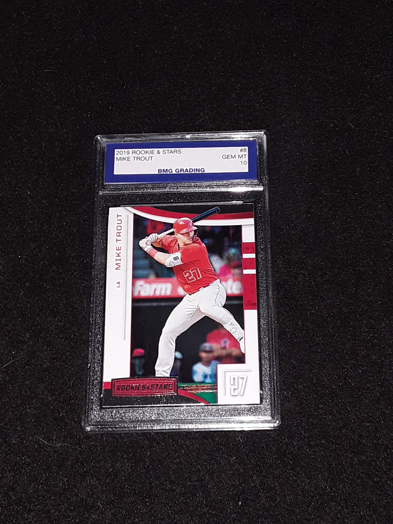 MIKE TROUT, 2019 ROOKIES & Stars, GEM MT 10 (1 of 1)
