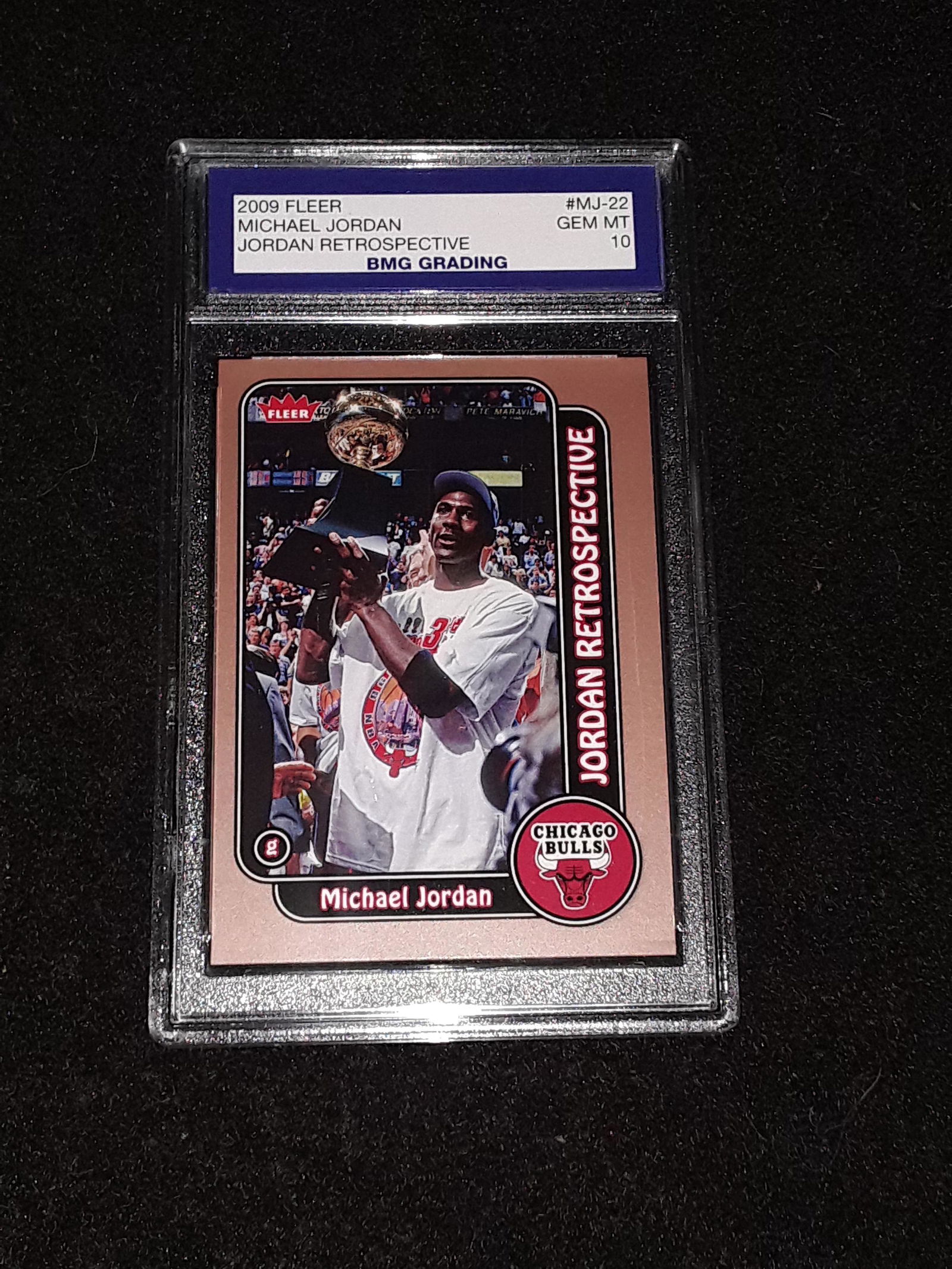 MICHAEL JORDAN, 2009 Fleer, GEM MT 10 (1 of 1)
