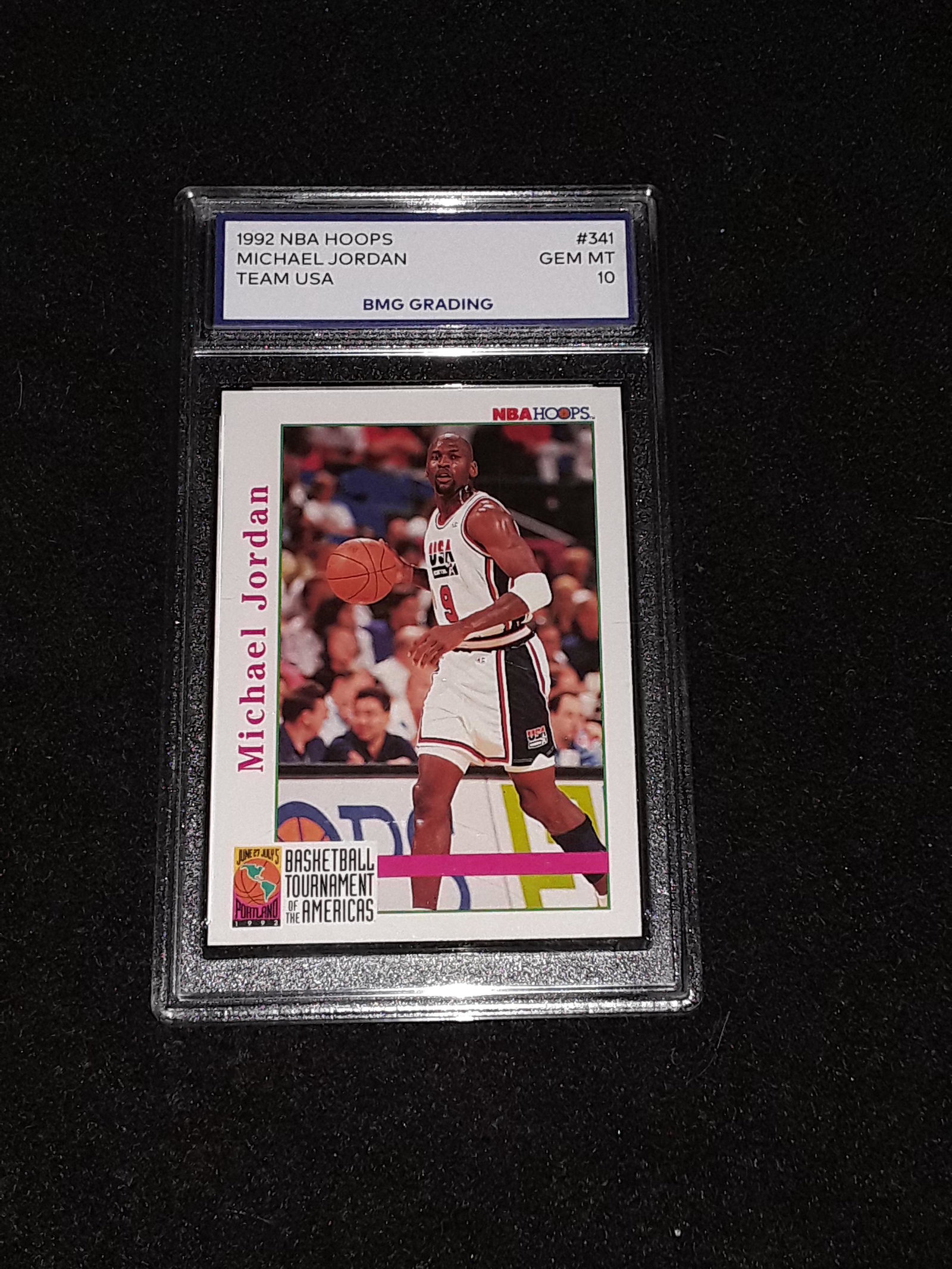 MICHAEL JORDAN, 1992 NBA Hoops, GEM MT 10 (1 of 1)