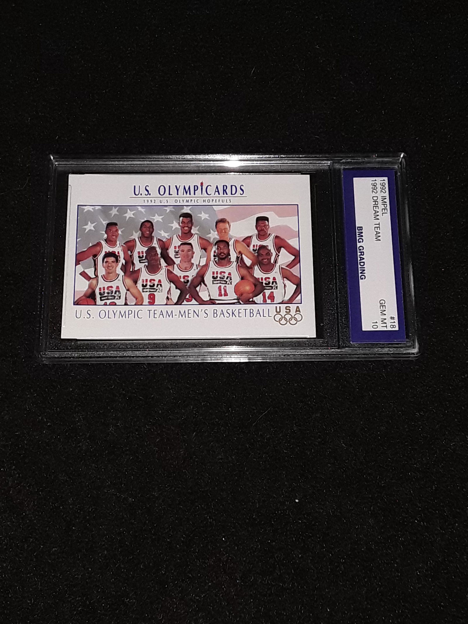 1992 Dream Team, 1992 Impel GEM MT 10 (1 of 1)