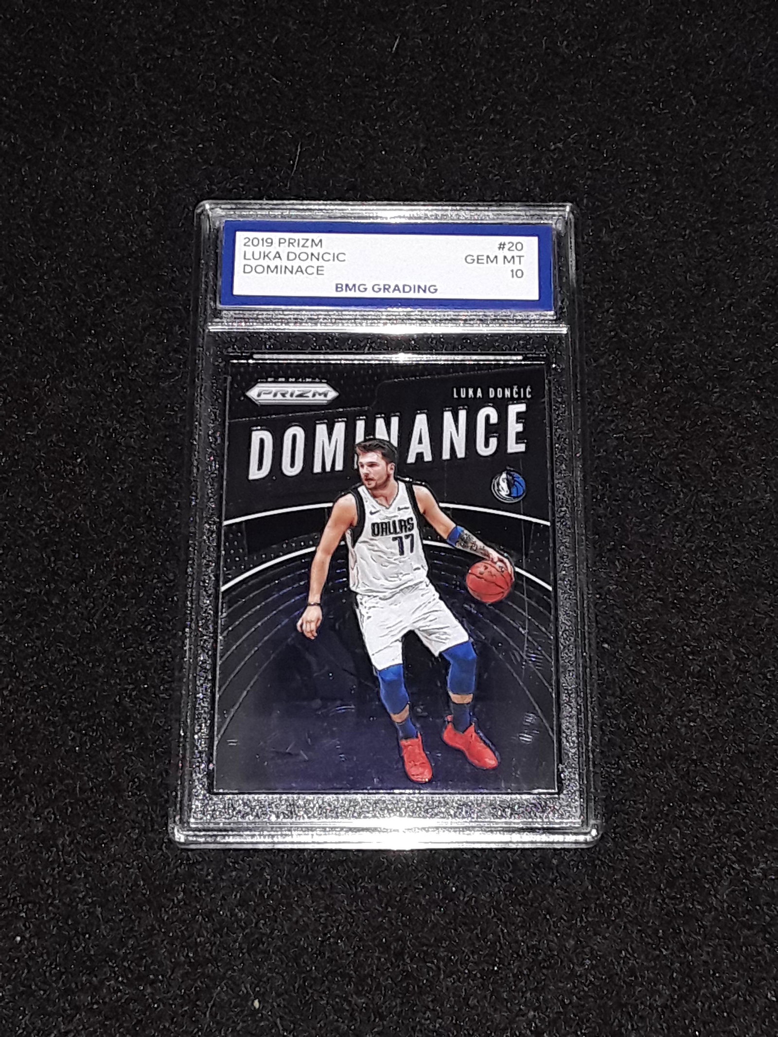 LUKA DONCIC, 2019 Prizm Dominace, GEM MT 10 (1 of 1)