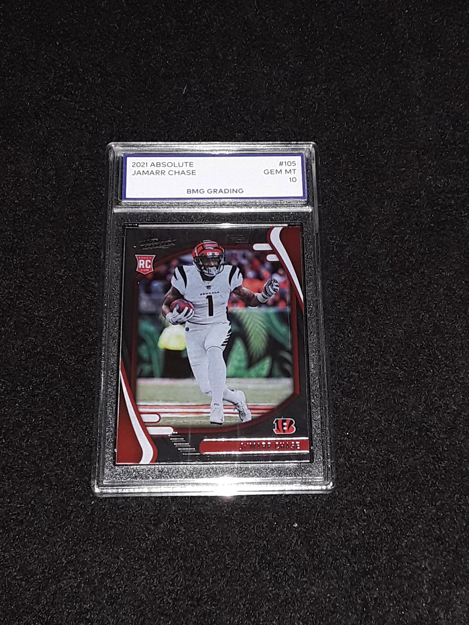 JAMARR CHASE, 2021 Absolute, GEM MT 10 (1 of 1)